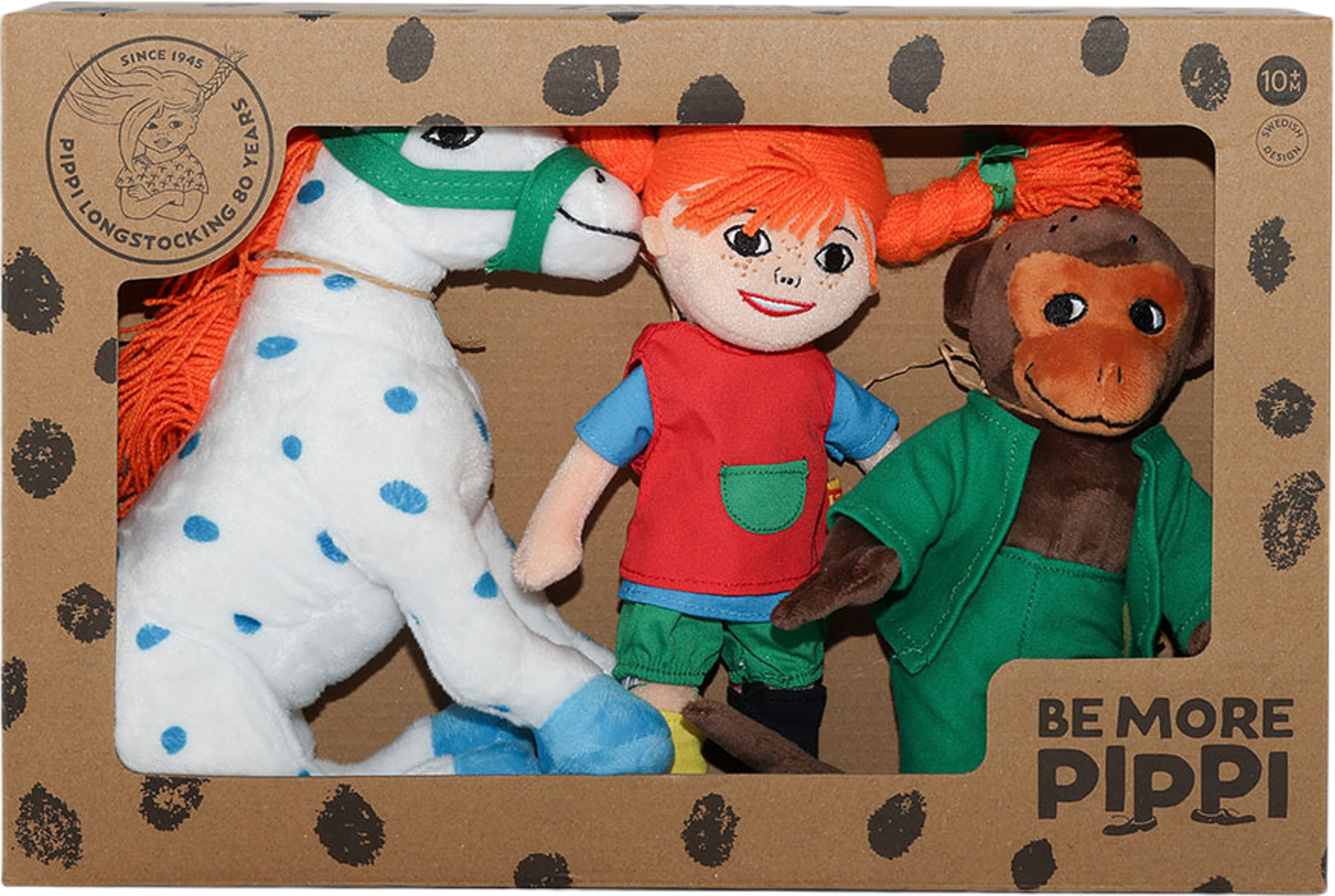 Jubileumsutgåva Docka Pippi, 3 delar