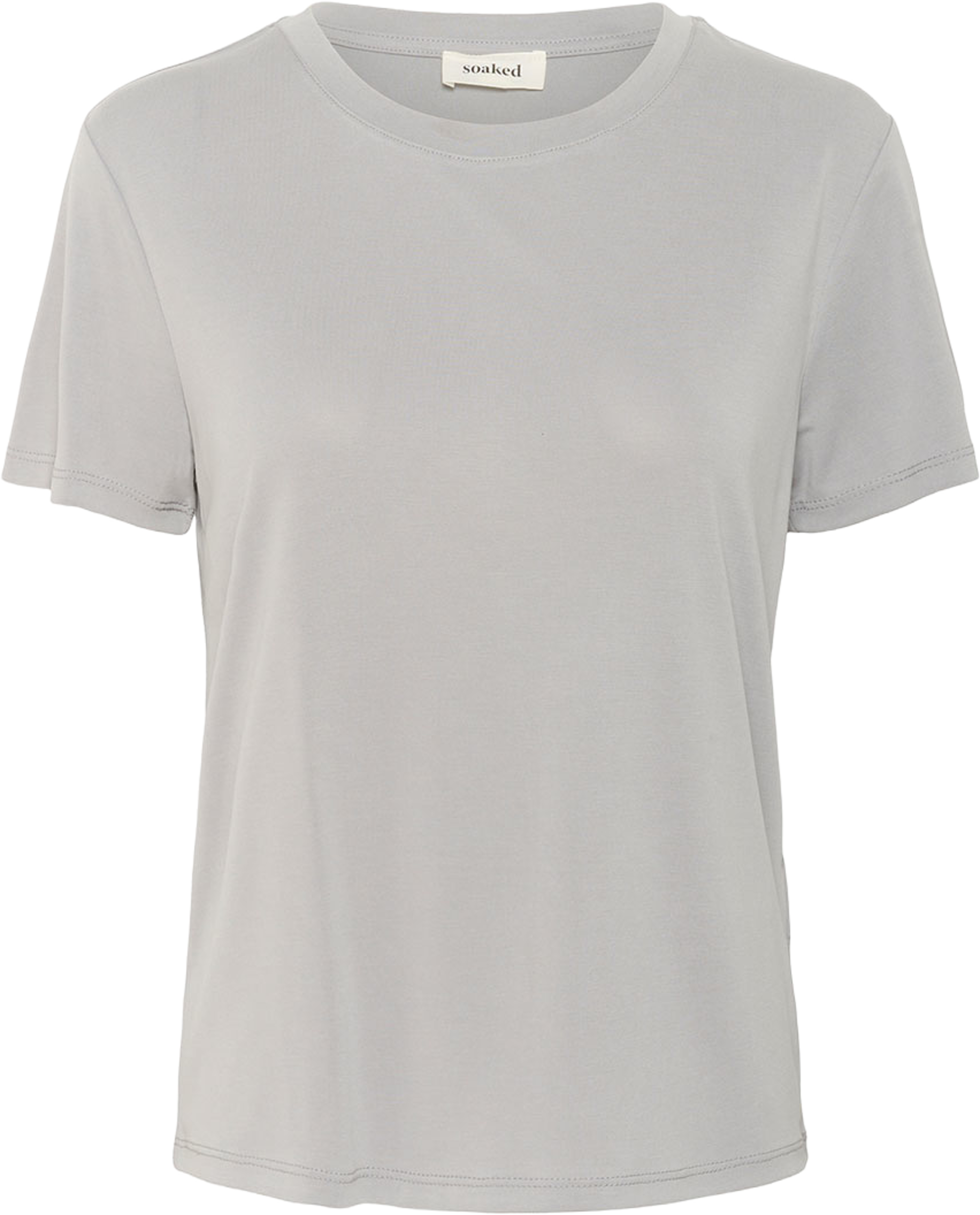 SLColumbine Crew-Neck T-Shirt, från Soaked In Luxury, i färgen Ultimate Gray.