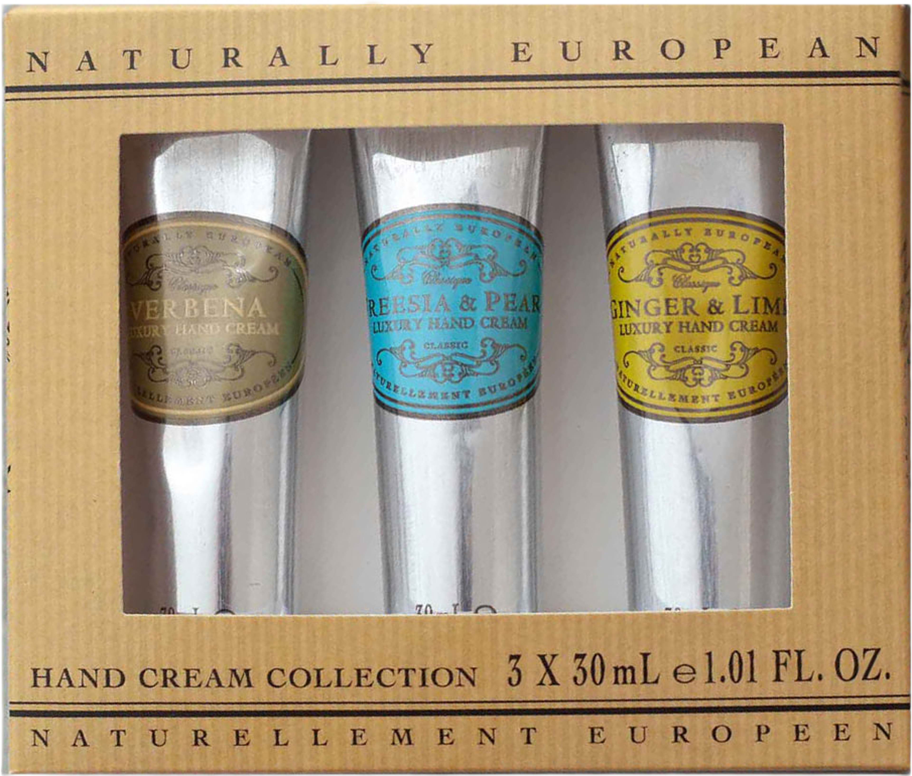 Mini Hand Cream Collection 3 x 30 ml, från Naturally European.