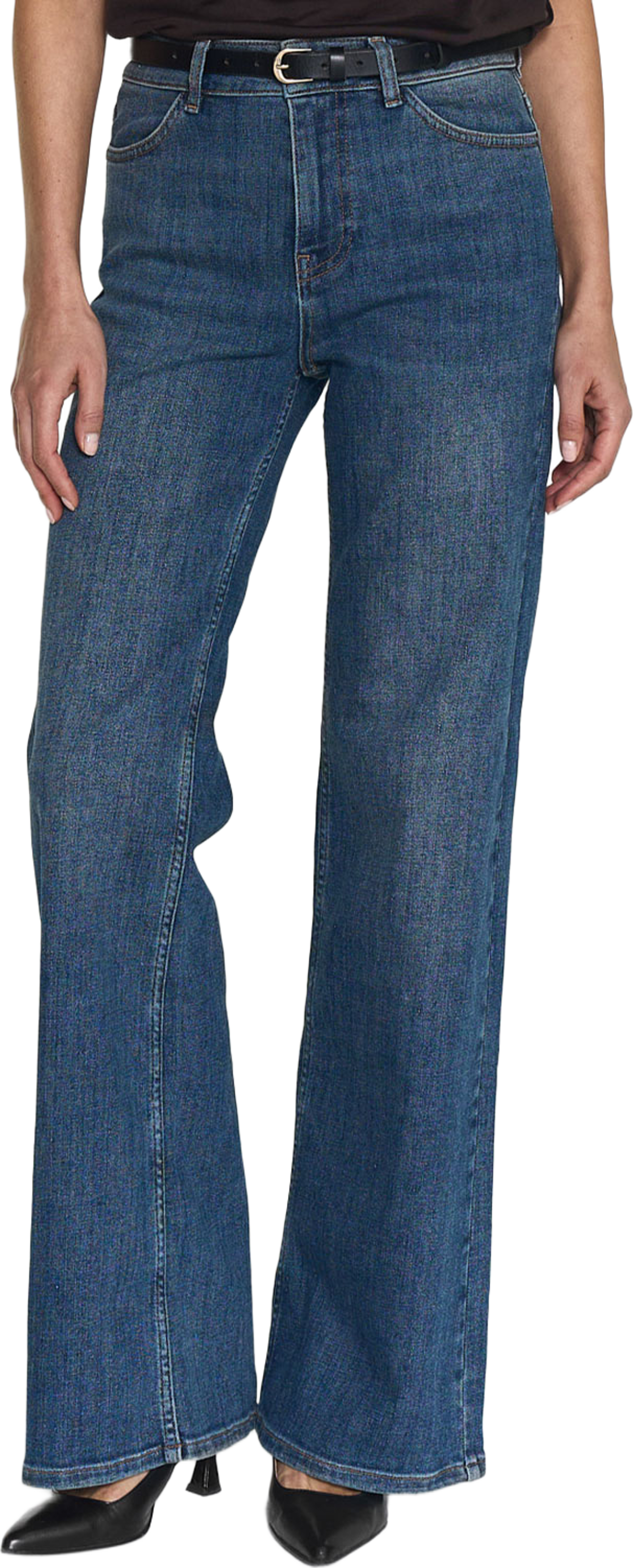 Denim Trousers, från Twist & Tango, i färgen Dk Blue Wash. Klicka för att öppna bilden i stort format