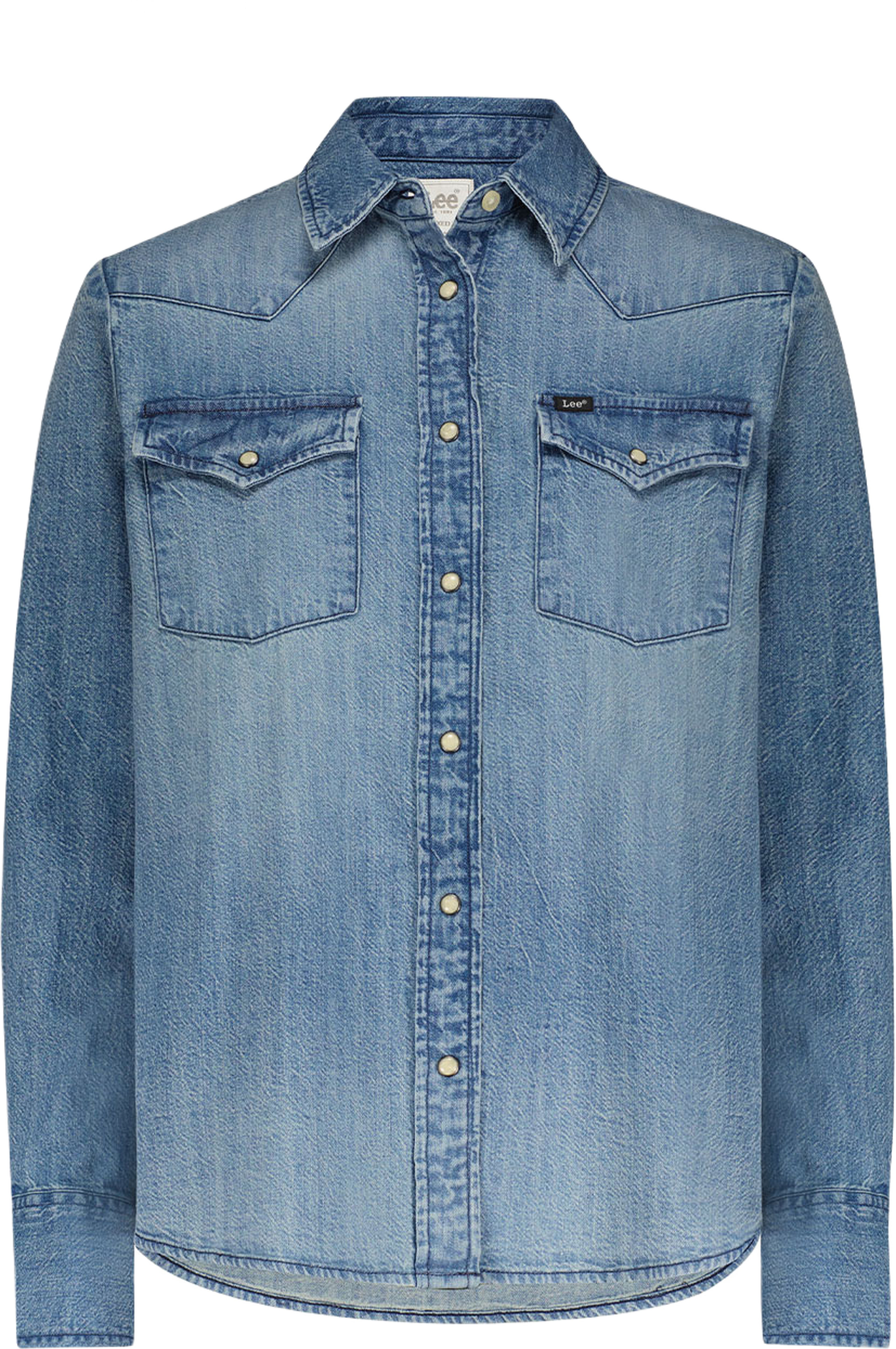 Regular Western Shirt, från Lee, i färgen Mt Range. Klicka för att öppna bilden i stort format