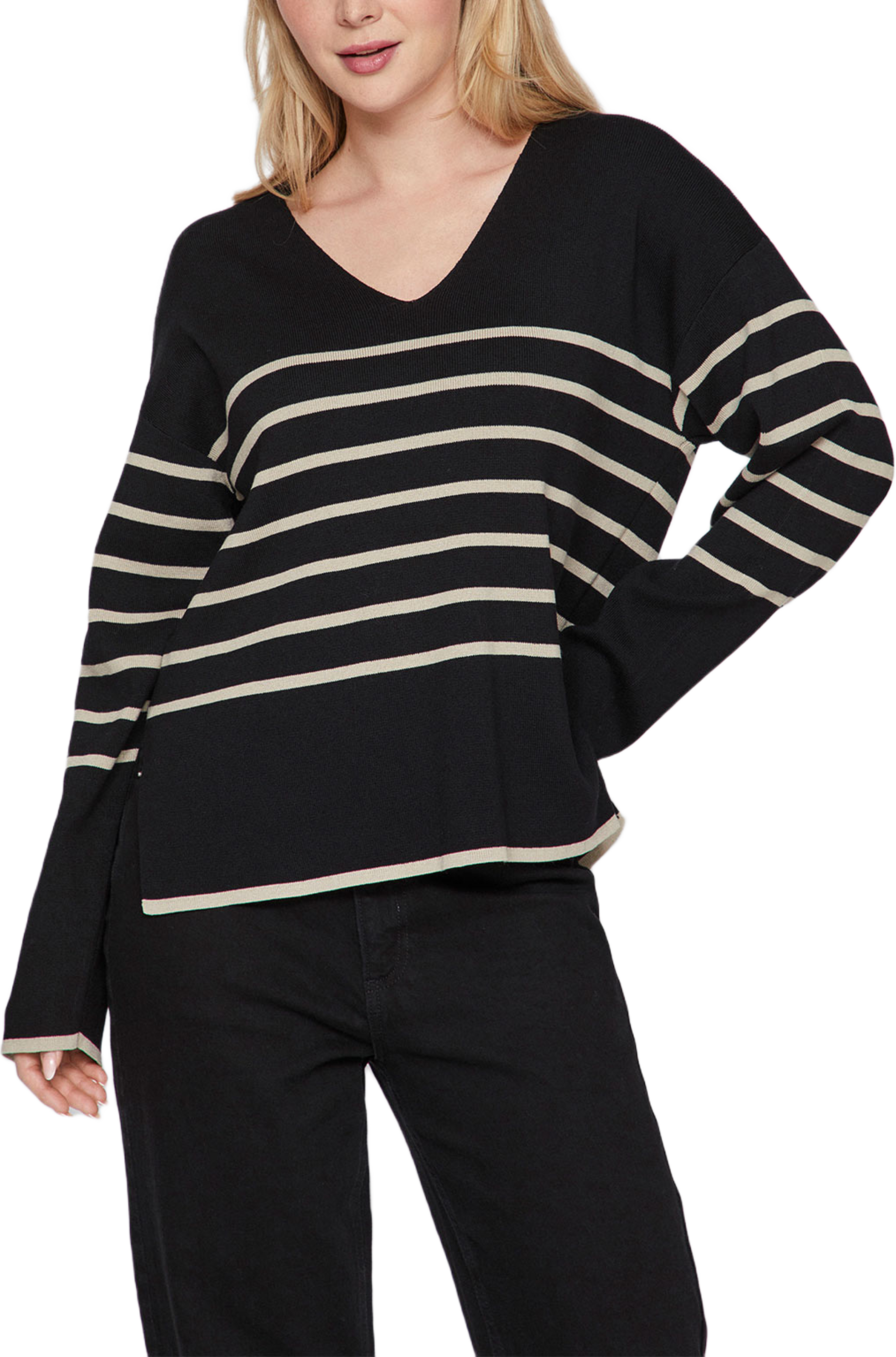 Viostria V-Neck Rev Top