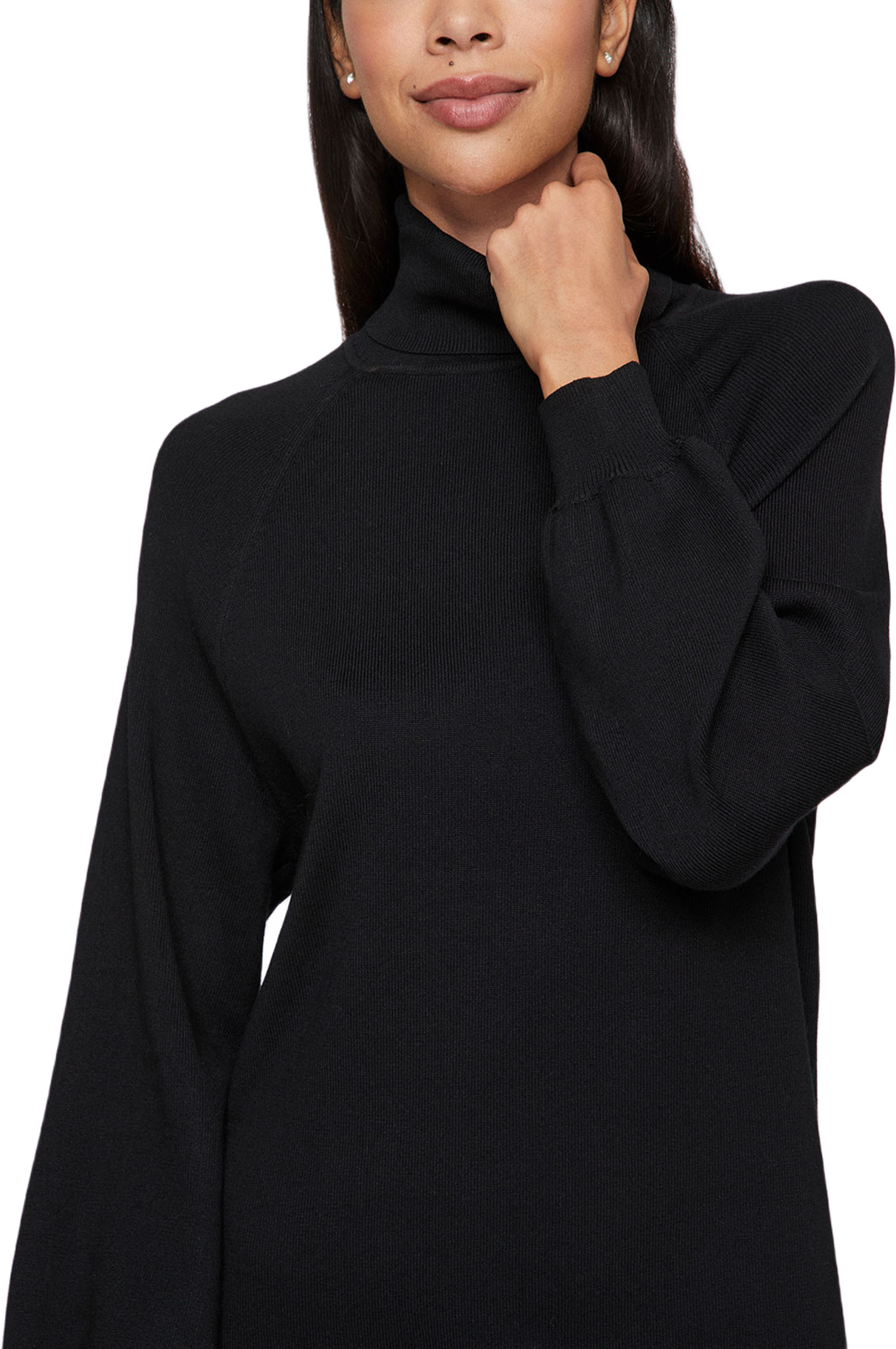 Viostria Roll Neck Knit Dress