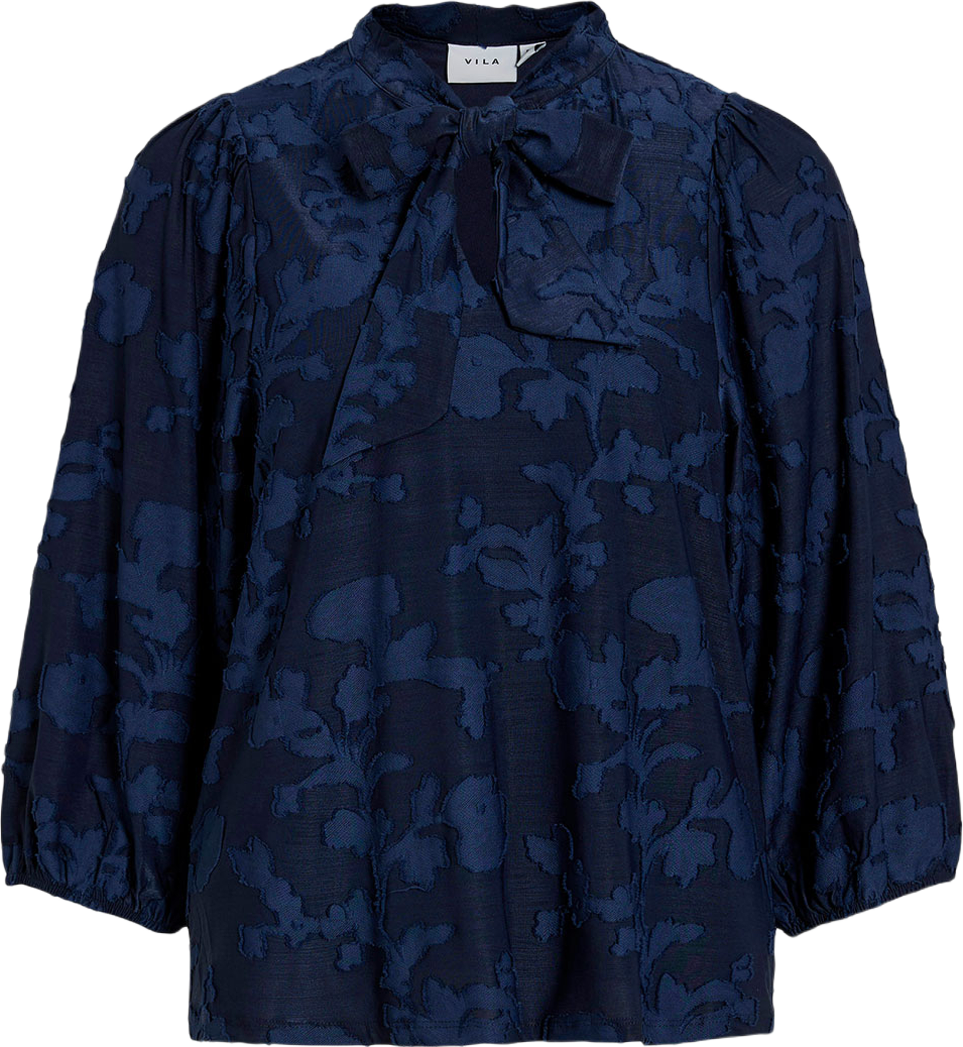 Viharmonia Tie Neck 3/4 Top