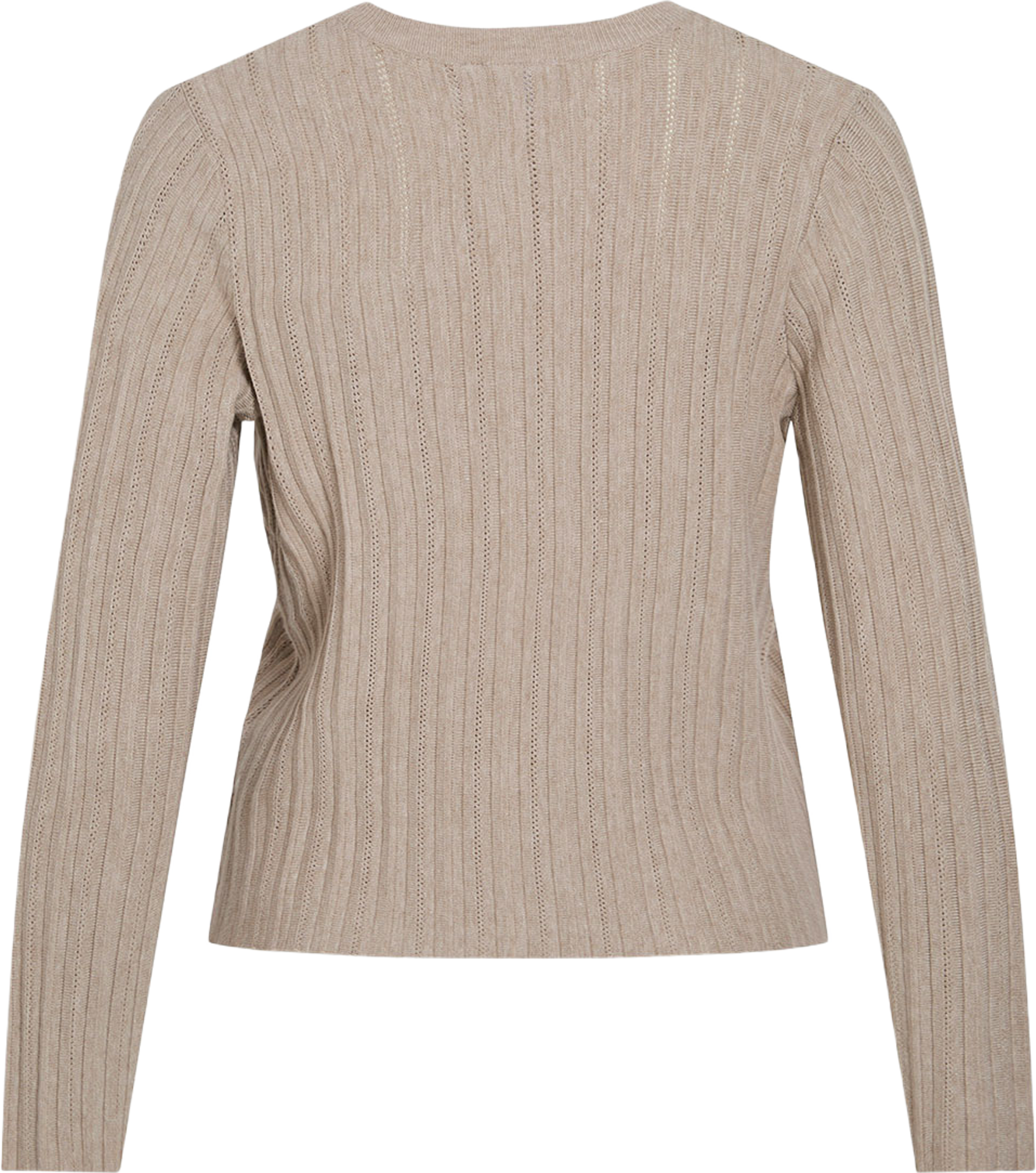 Viaviva V-Neck L/S Knit Top