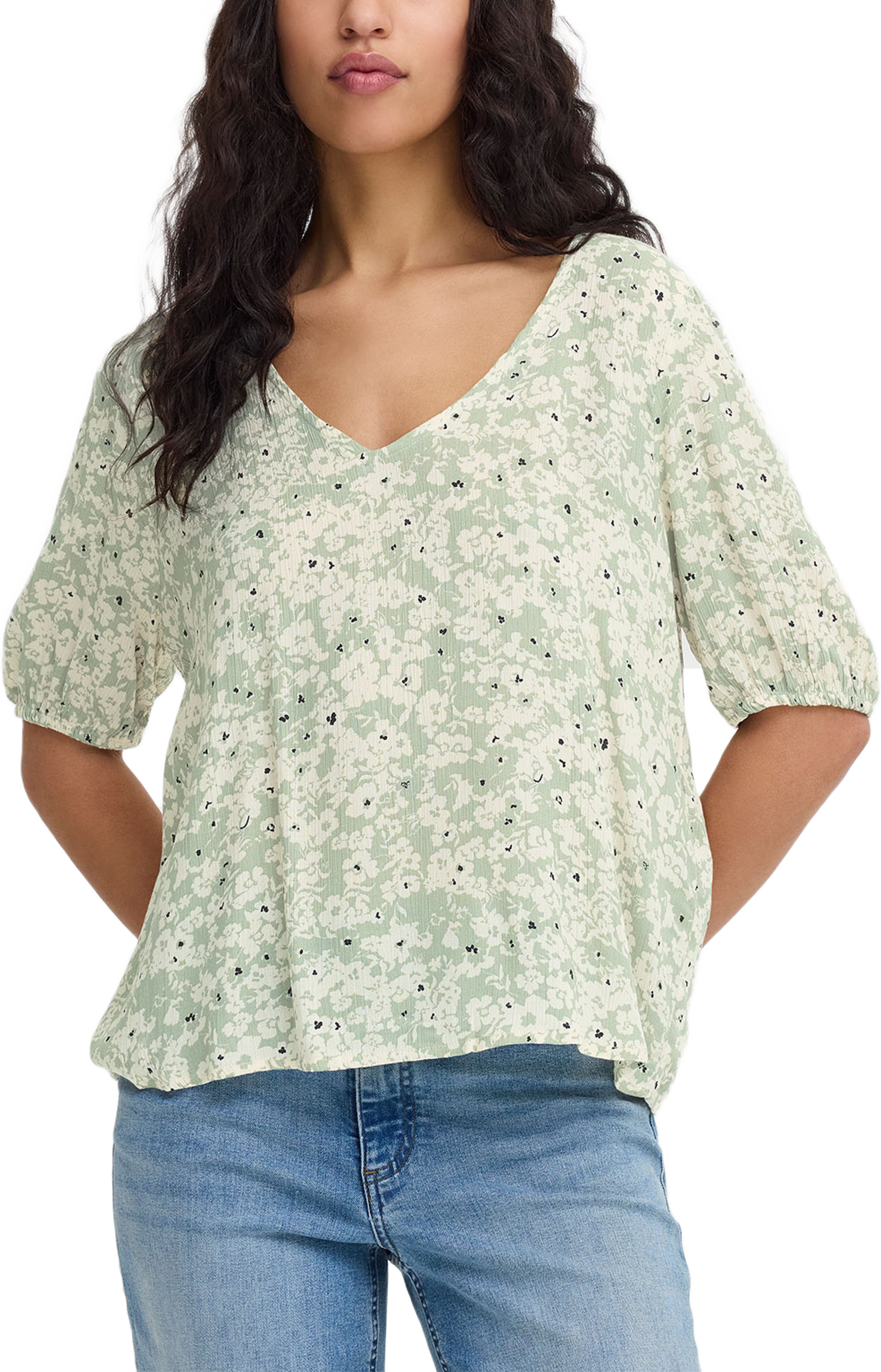 IHMARRAKECH AOP SS15; Ichi Blouse