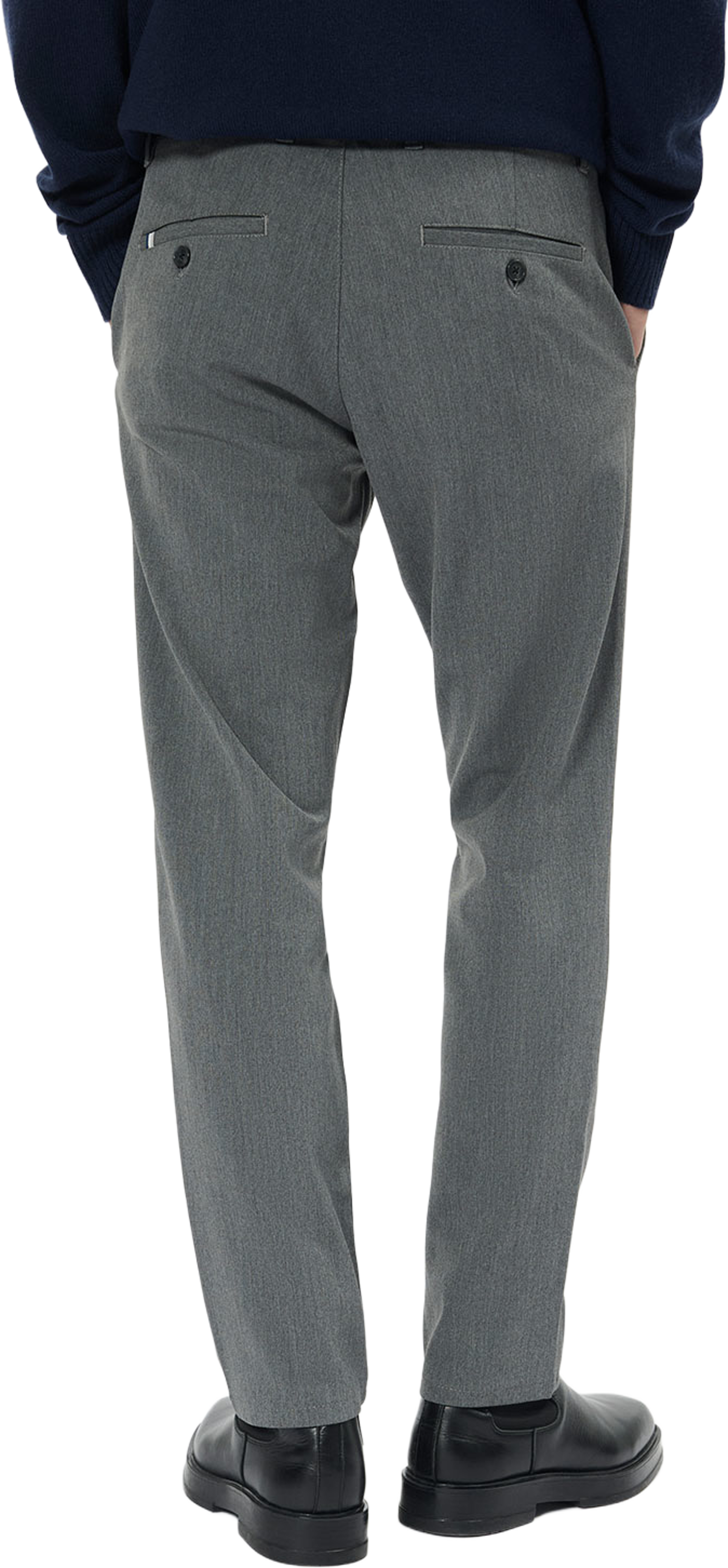MAPristu Trousers, från Matinique, i färgen Medium Grey Melange.