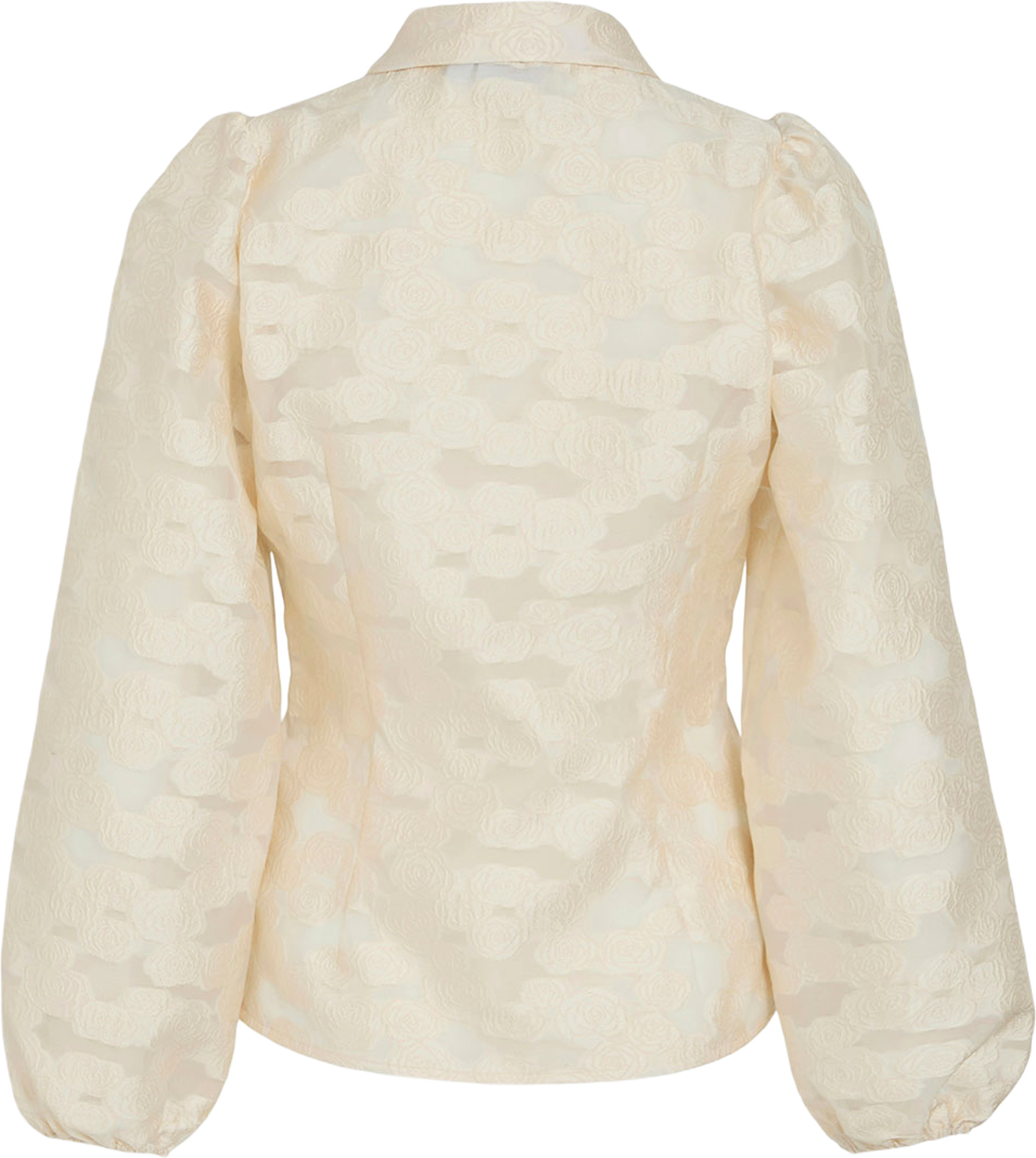 Vistef L/S Shirt, från Vila, i färgen Birch. Klicka för att öppna bilden i stort format