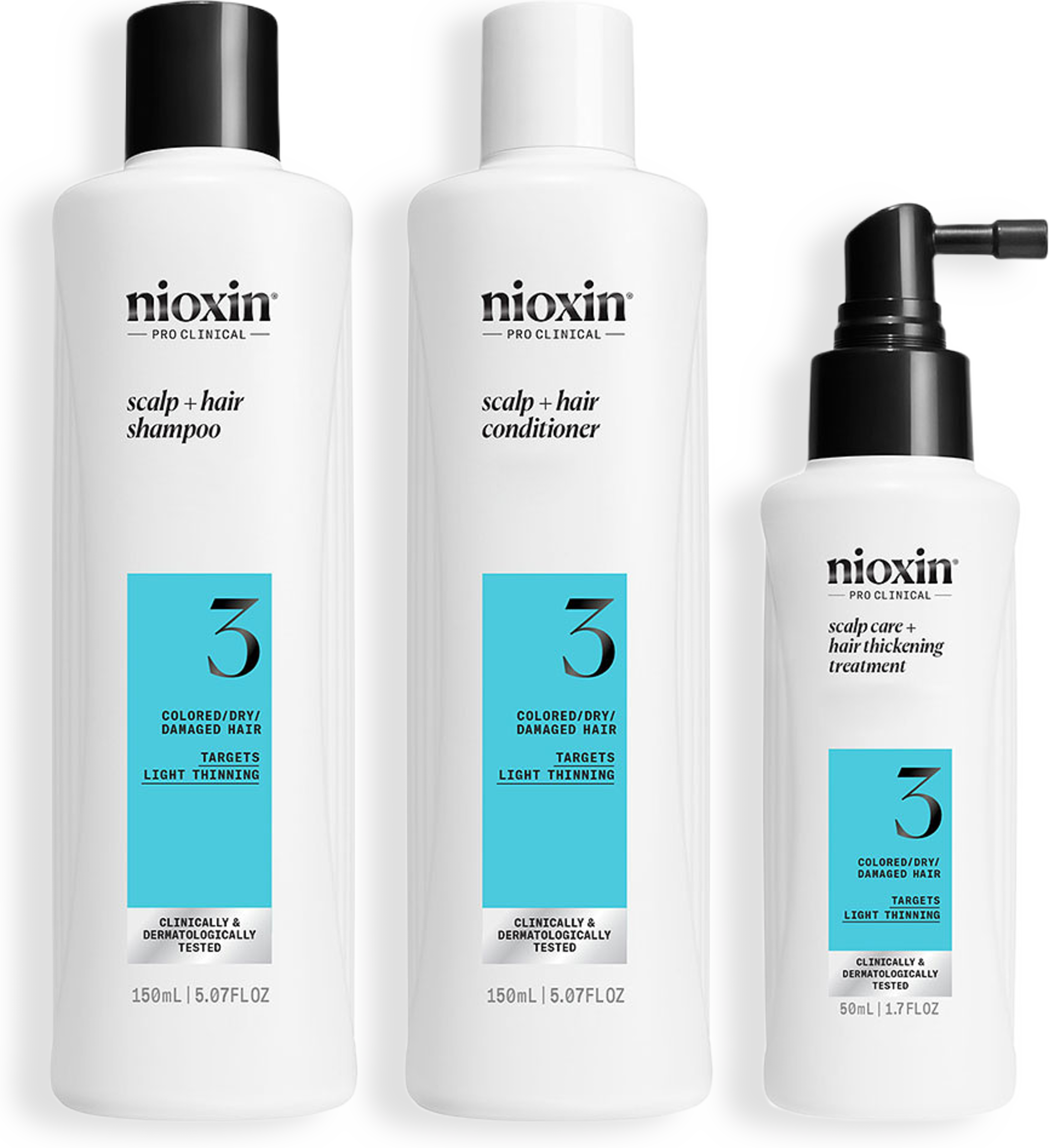 System 3 Trial Kit for Colored Thinning Hair