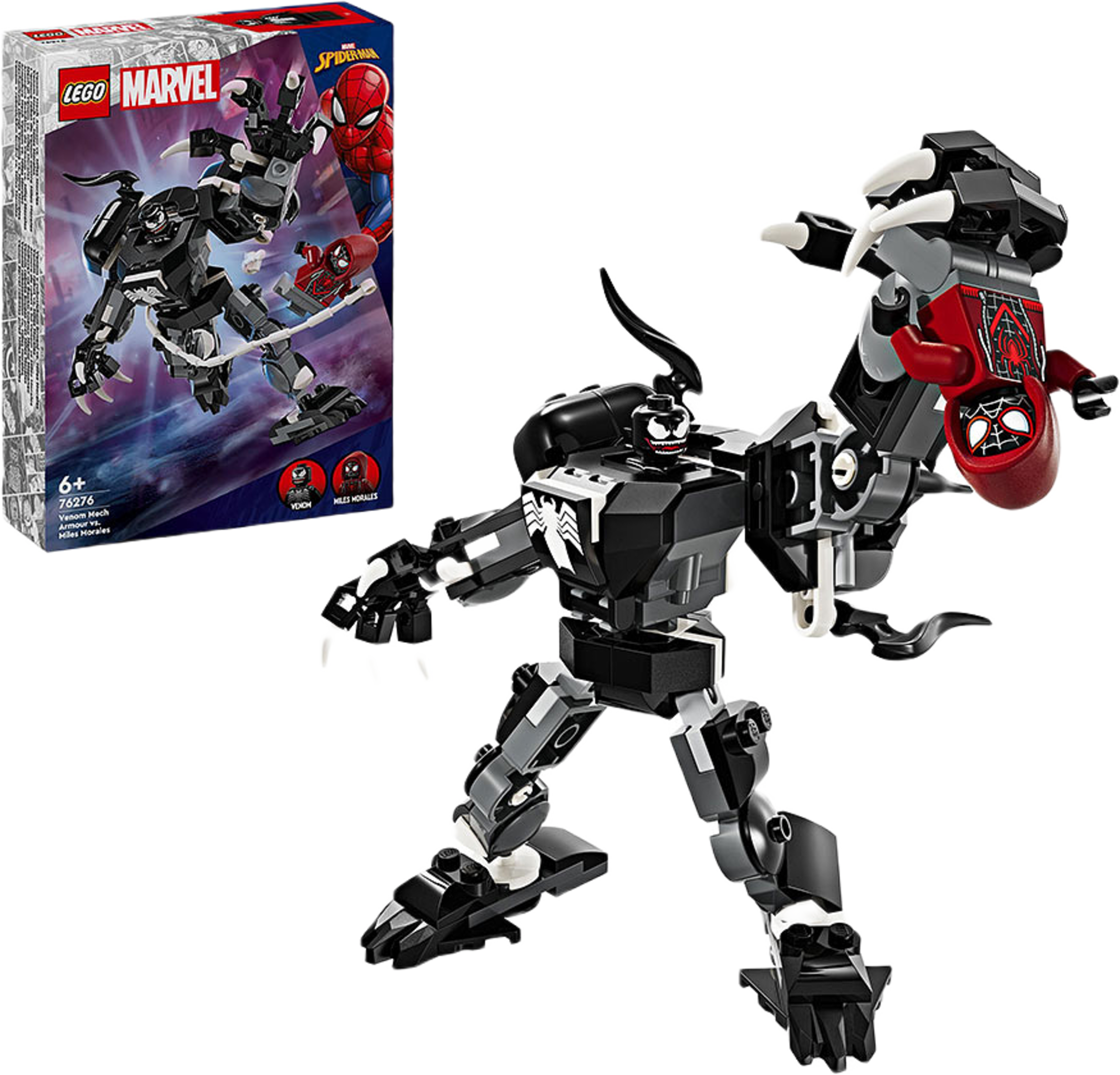 Marvel Venoms robotrustning mot Miles Morales 76276