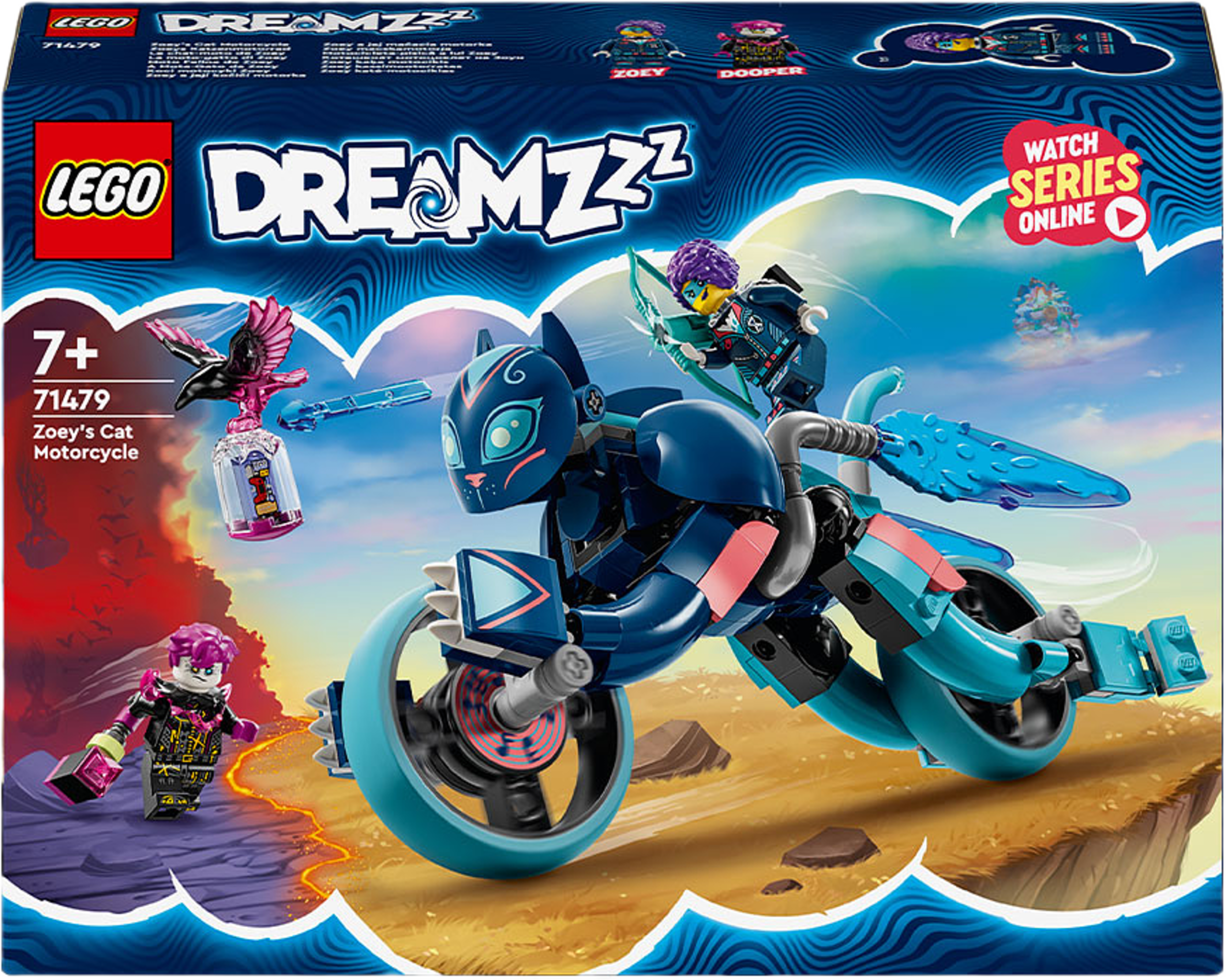 Zoeys Kattmotorcykel 71479