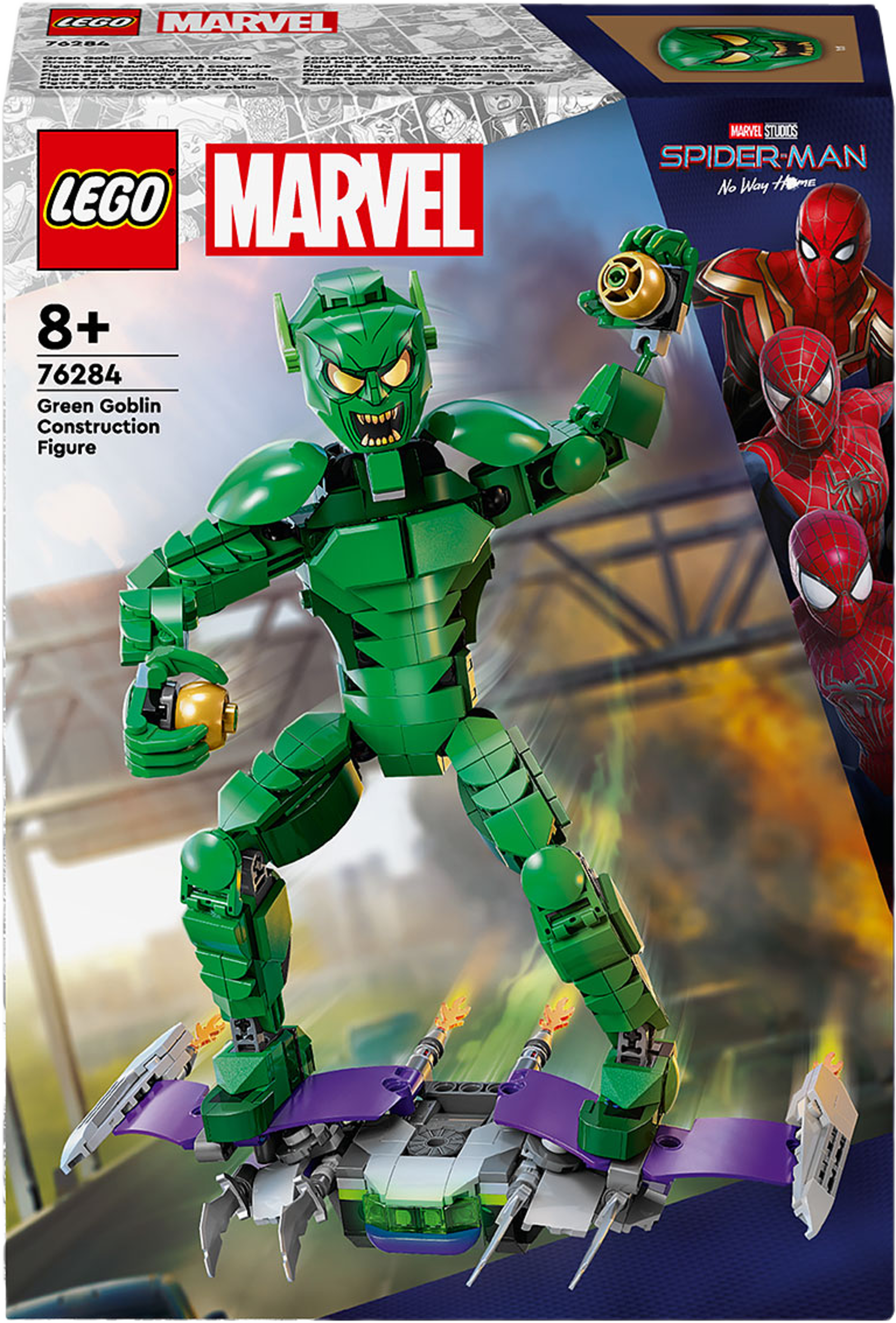 Marvel Byggfigur Green Goblin 76284