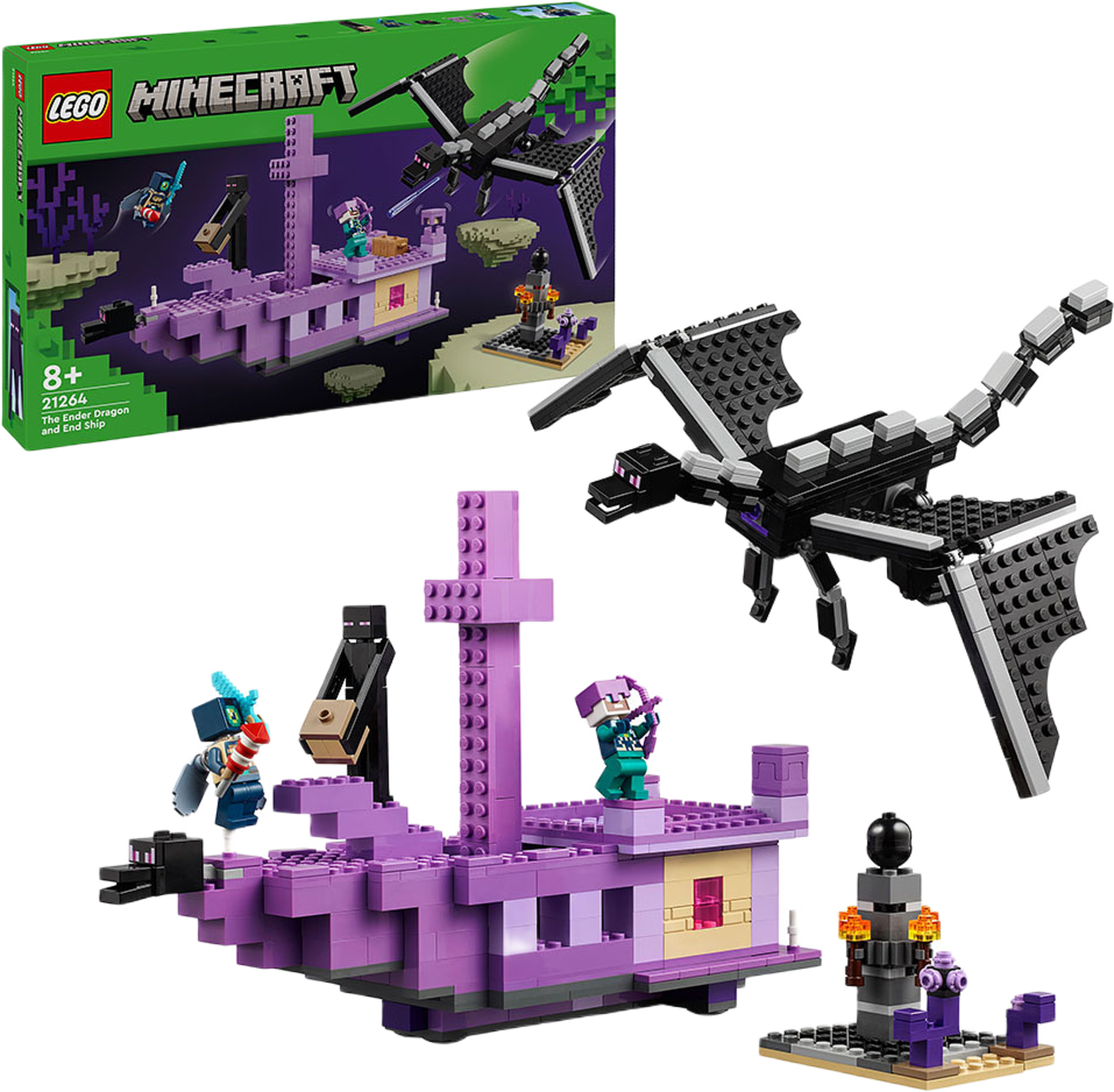 Minecraft® Enderdraken och Endskeppet 21264