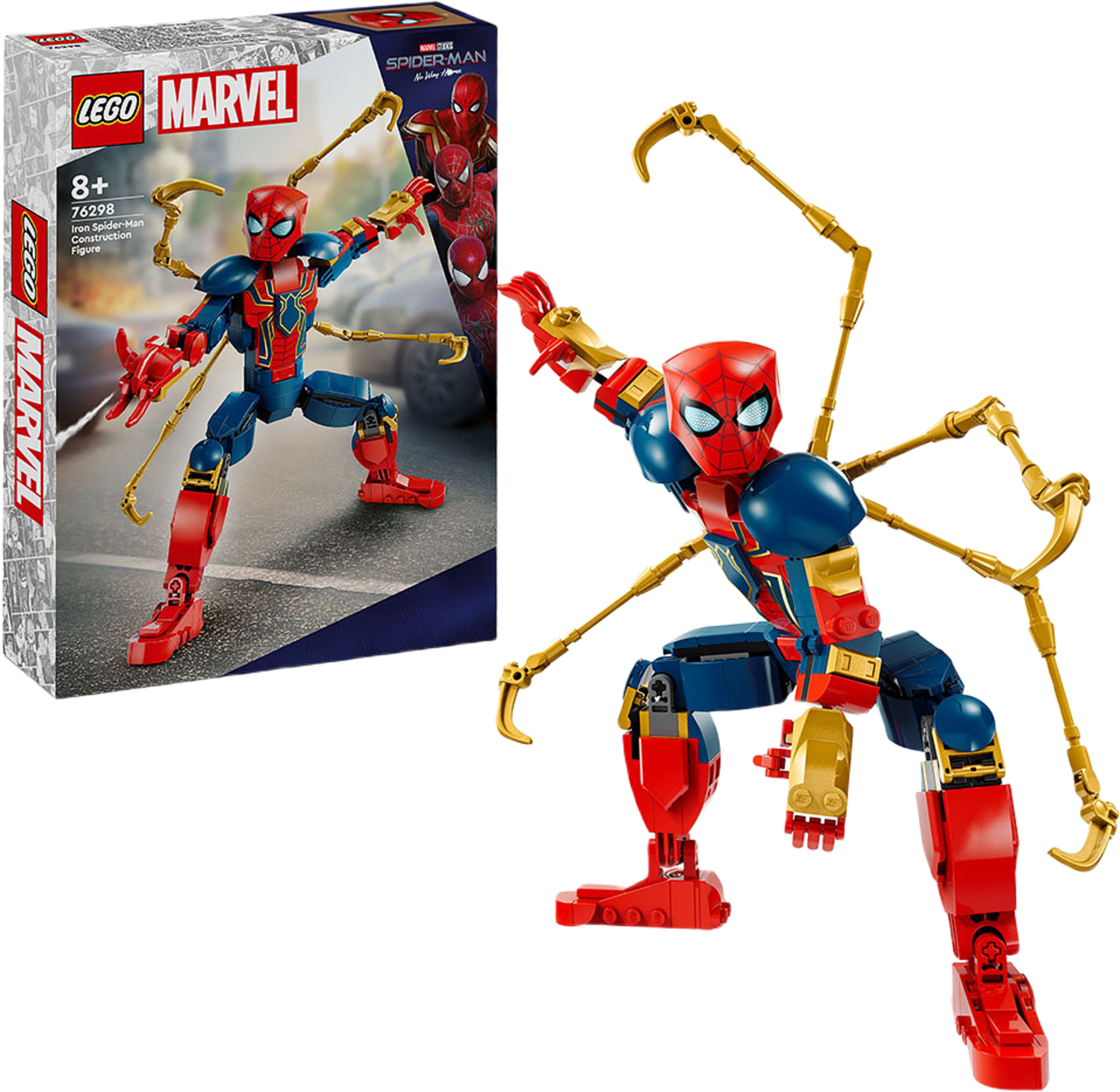 Marvel Iron Spider-Man Superhjälteaction 76298