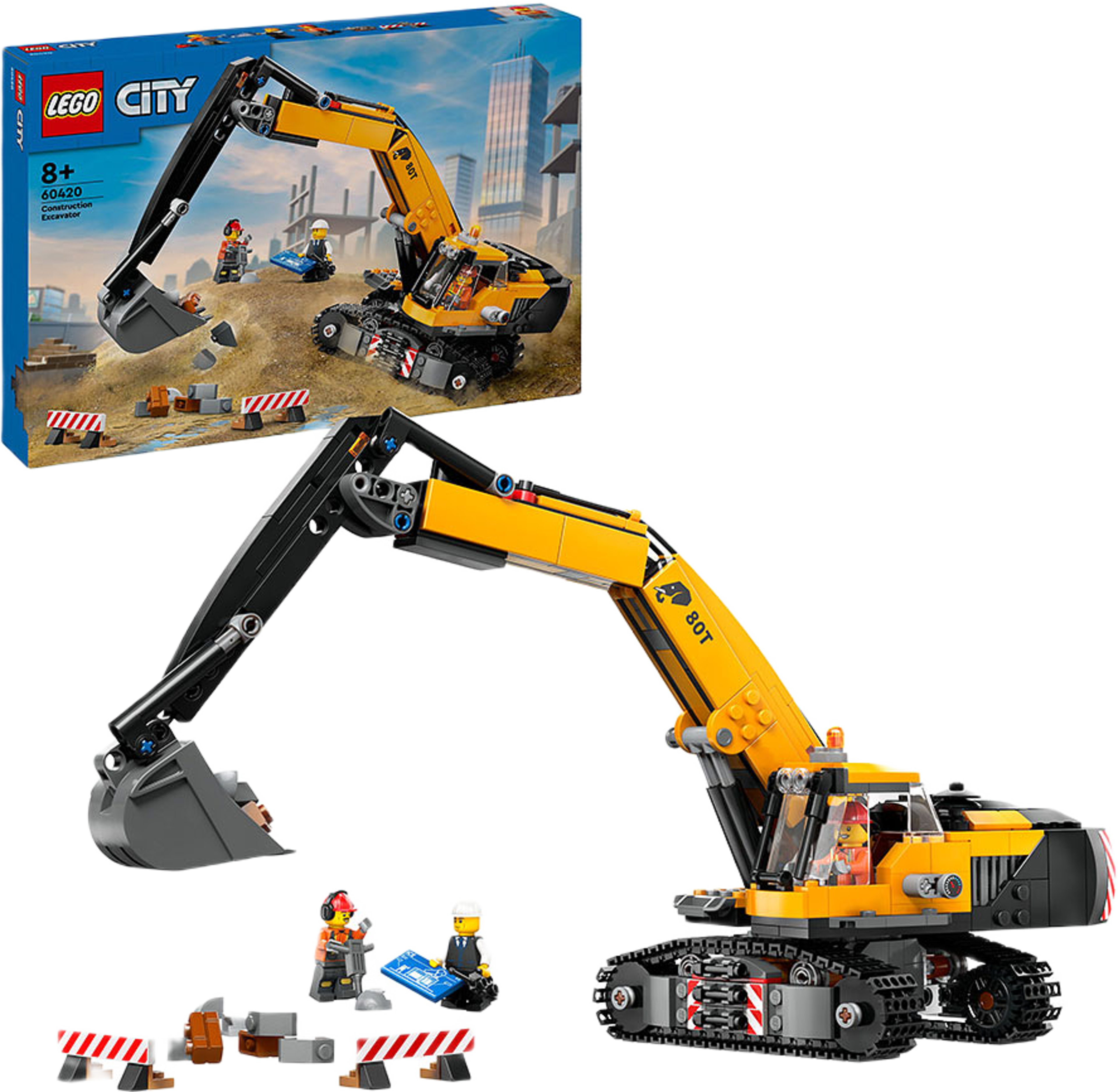 Gul Grävmaskin 60420