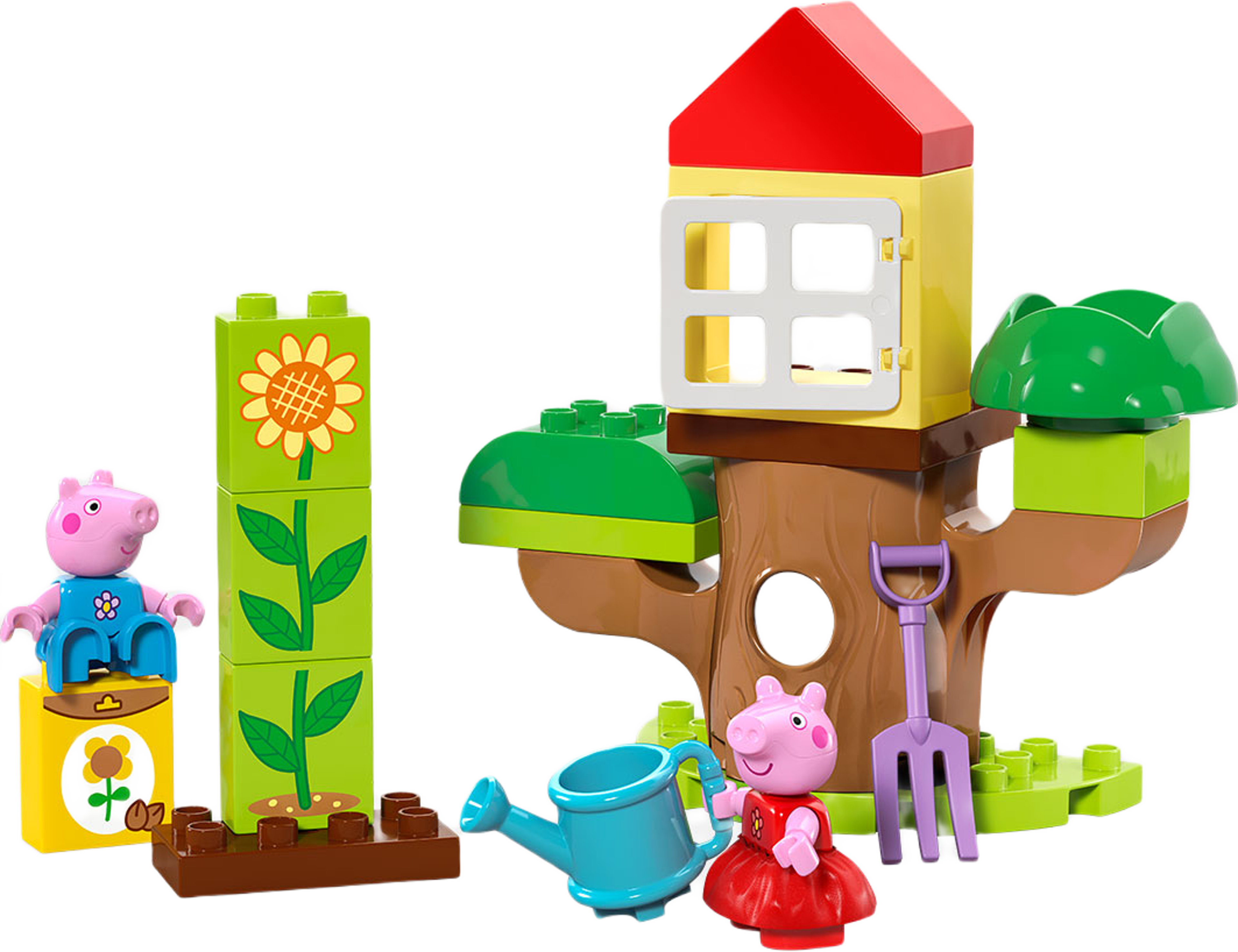DUPLO® Greta Gris – Trädgård och Trädkoja 10431