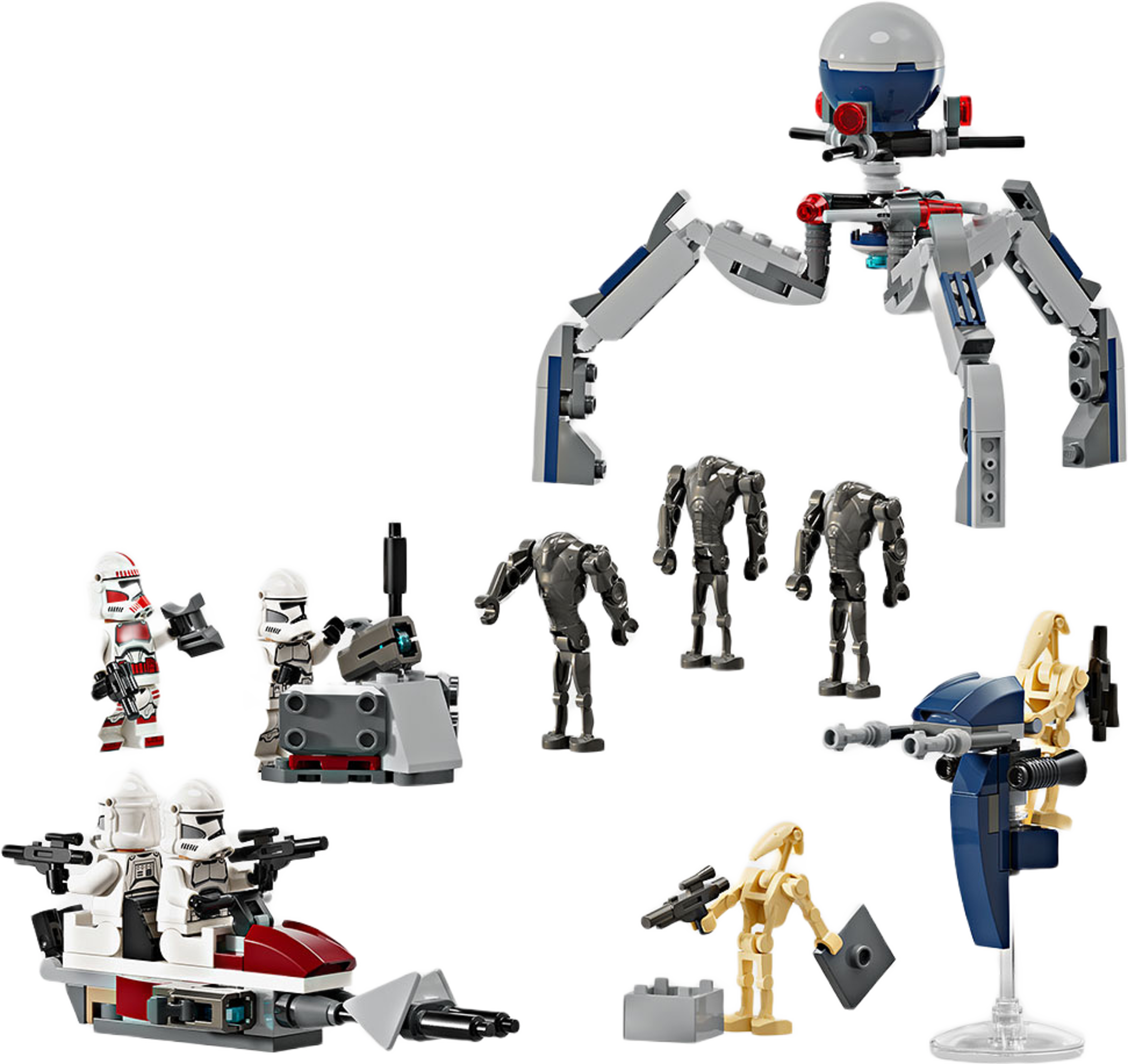 Star Wars™ Clone Trooper™ & Battle Droid™ Battle 75372