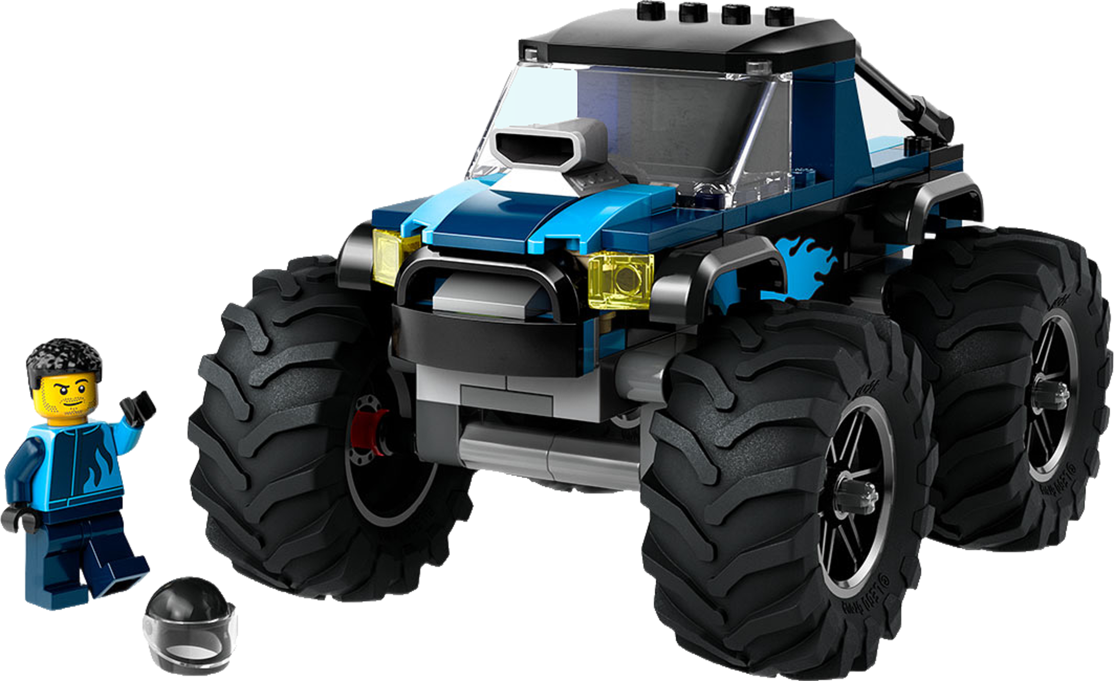 Blå Monstertruck 60402
