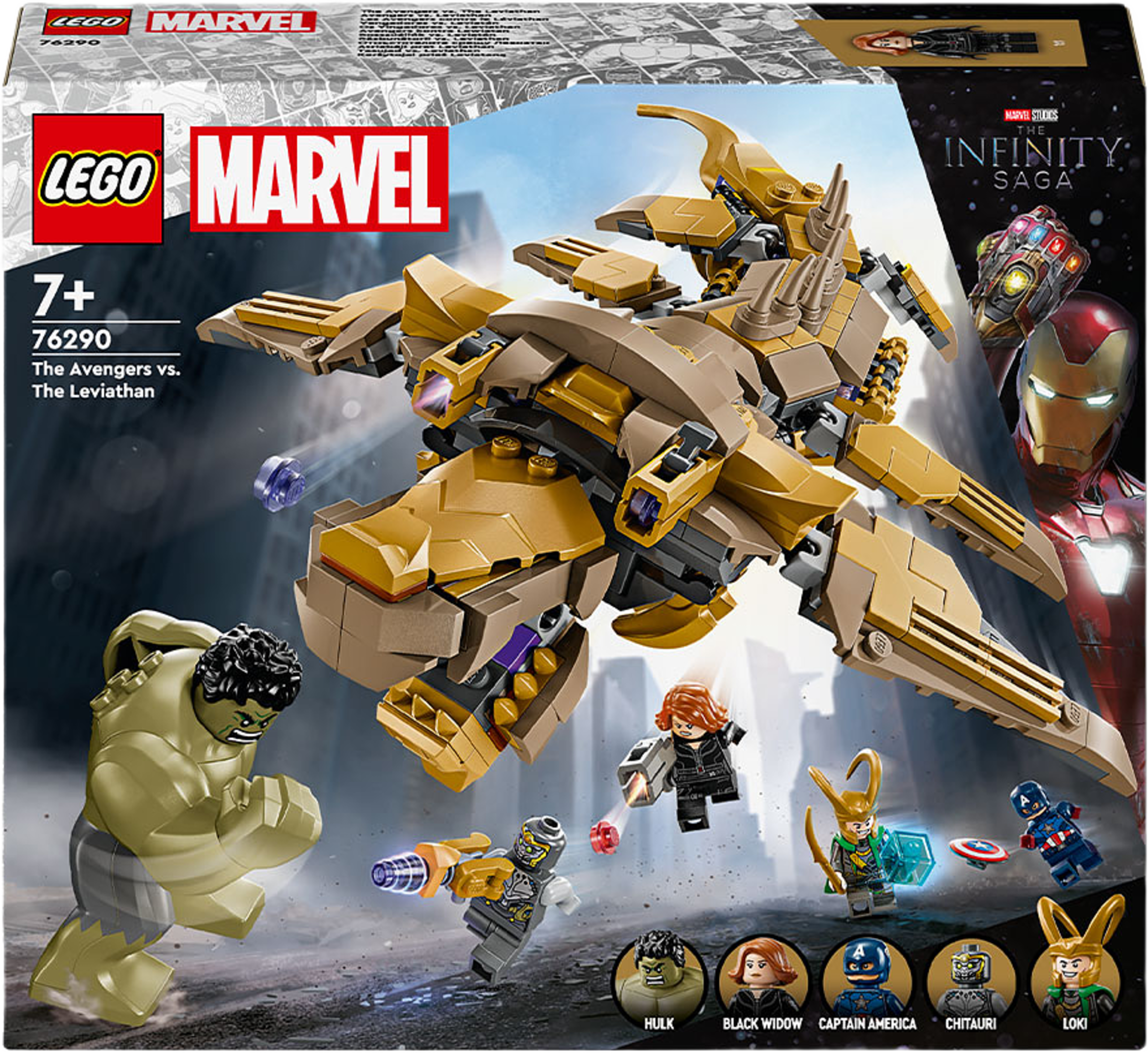 Marvel Avengers mot Leviathan 76290