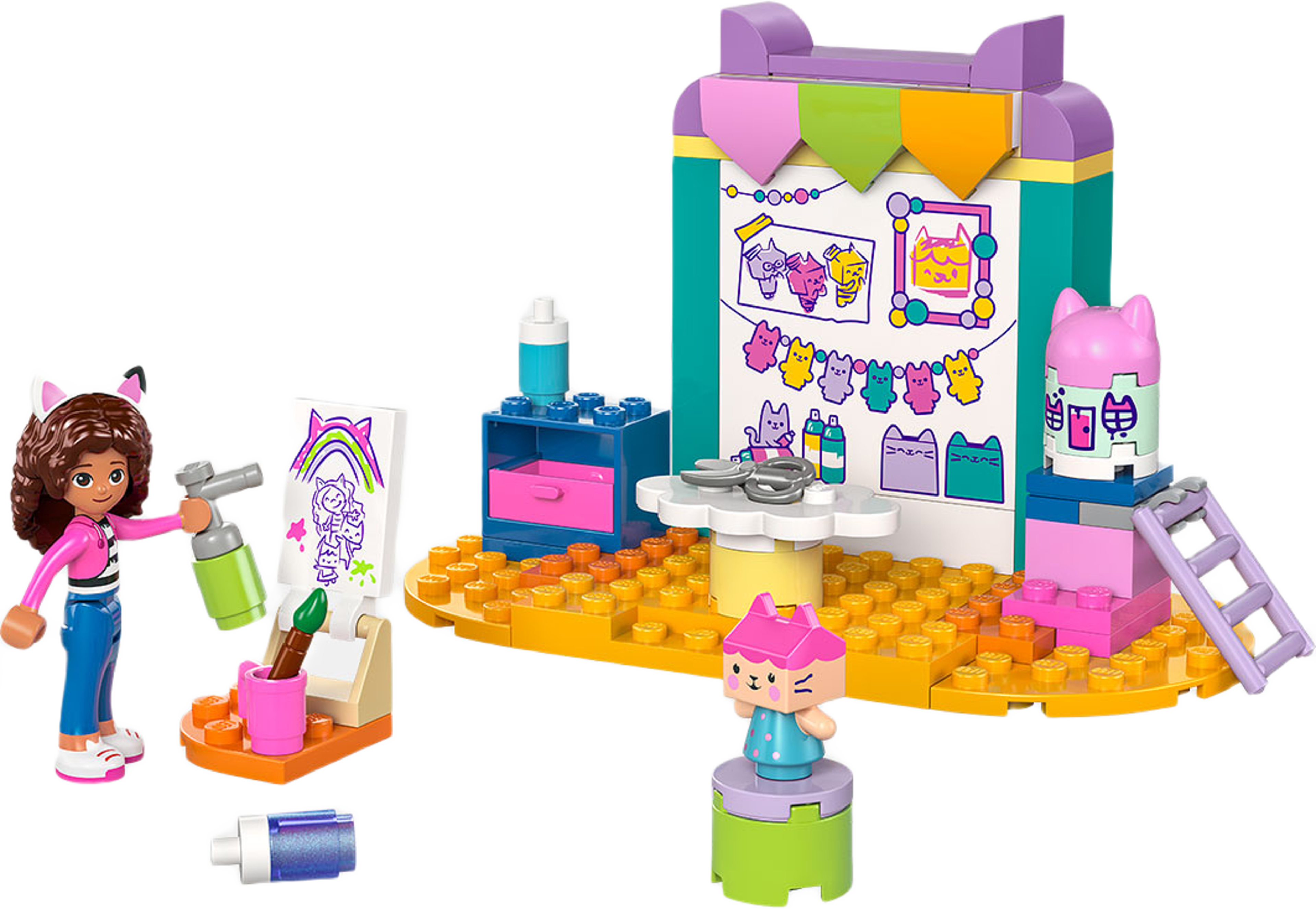 Gabby’s Dollhouse Pyssel med Lill-boxen 10795