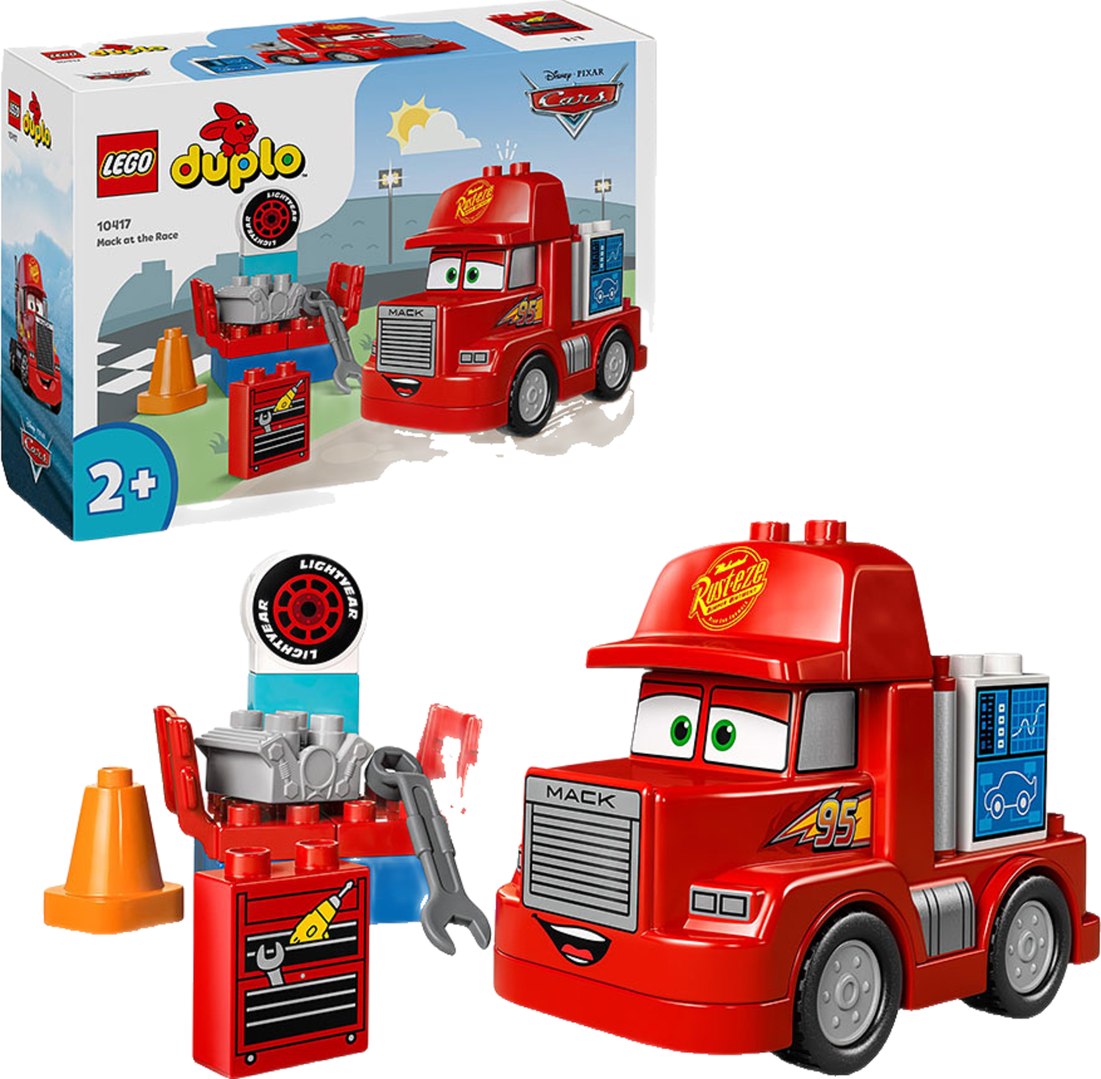 DUPLO® Disney and Pixar's Cars Mack på tävlingen 1041