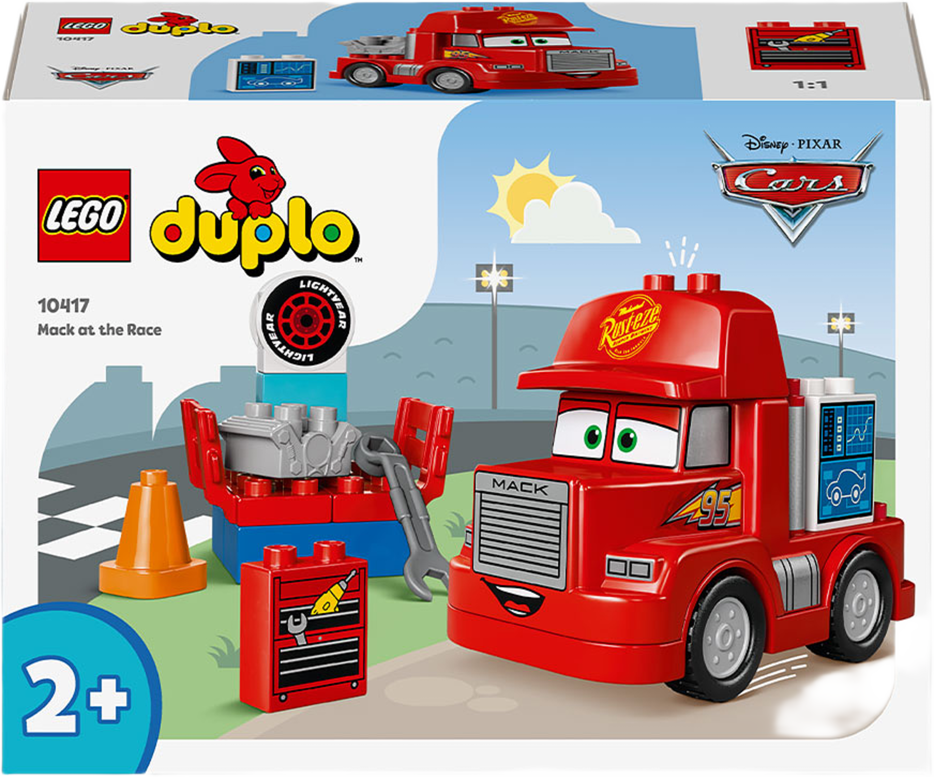 DUPLO® Disney and Pixar's Cars Mack på tävlingen 1041