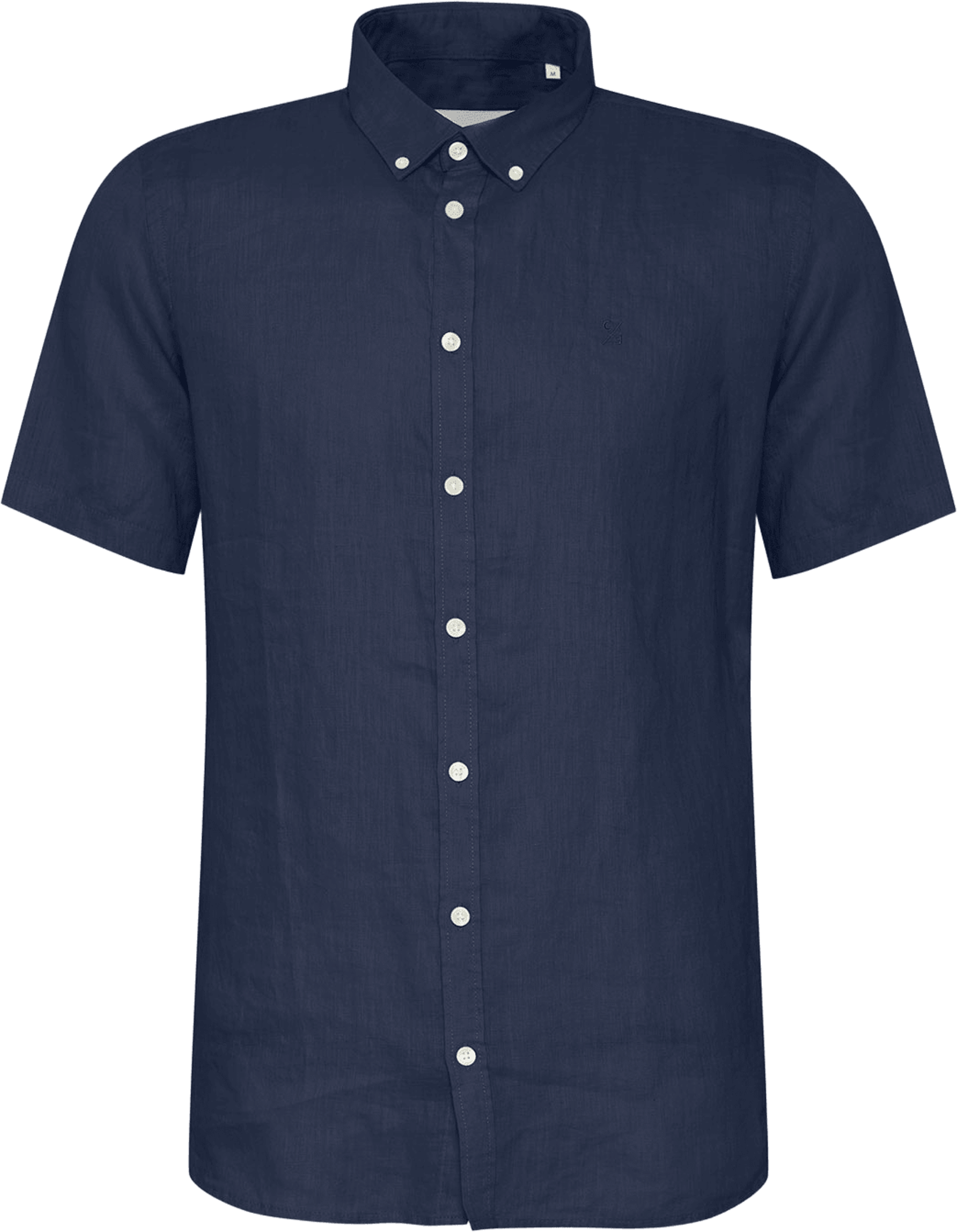 CFANTON 0071 SS 100% linen shirt Shirt, från Casual Friday, i färgen Navy Blazer. Klicka för att öppna bilden i stort format