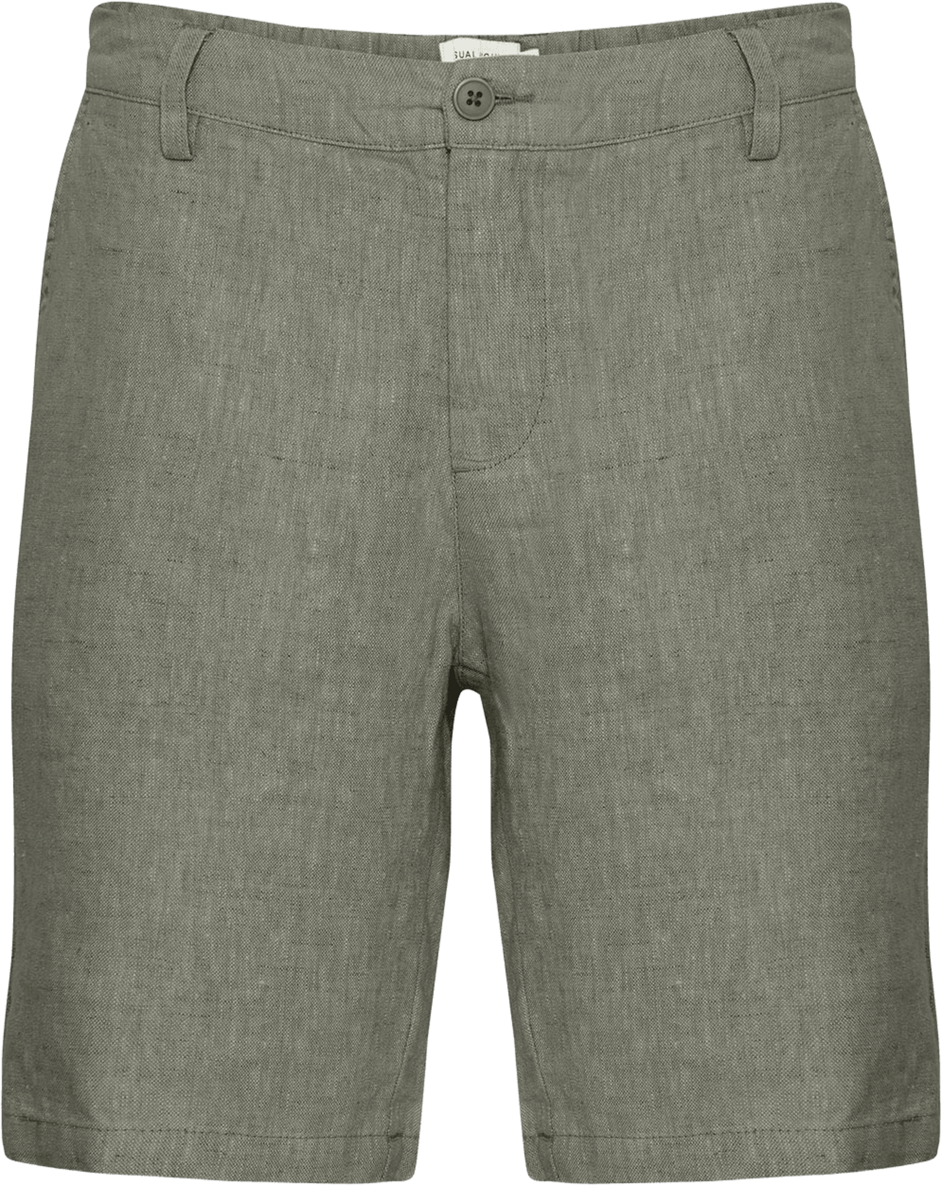 CFPANDRUP 100% linen shorts Short, från Casual Friday, i färgen Agave Green. Klicka för att öppna bilden i stort format