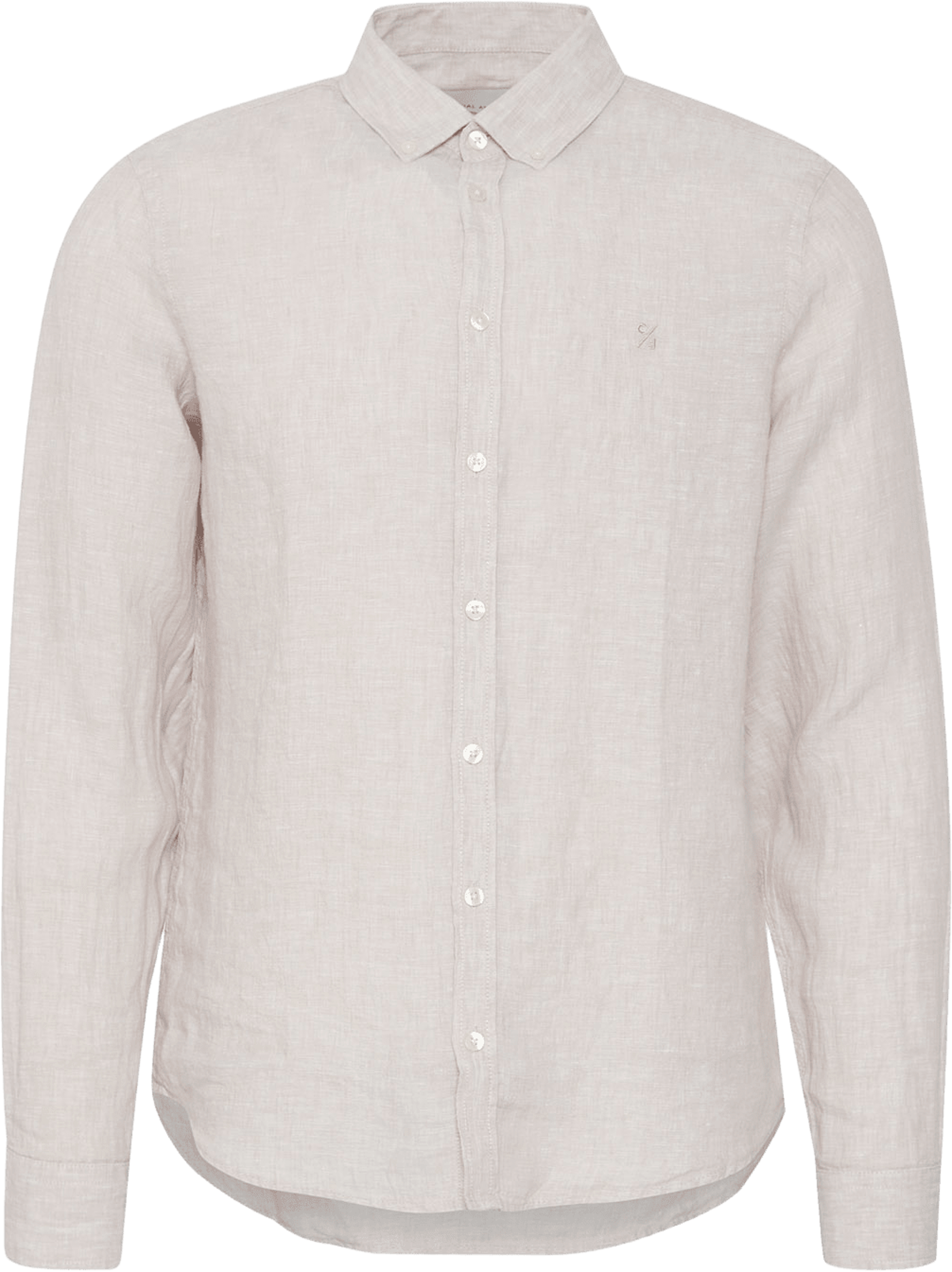 CFANTON BD LS linen shirt Shirt, från Casual Friday, i färgen Chateau Gray. Klicka för att öppna bilden i stort format