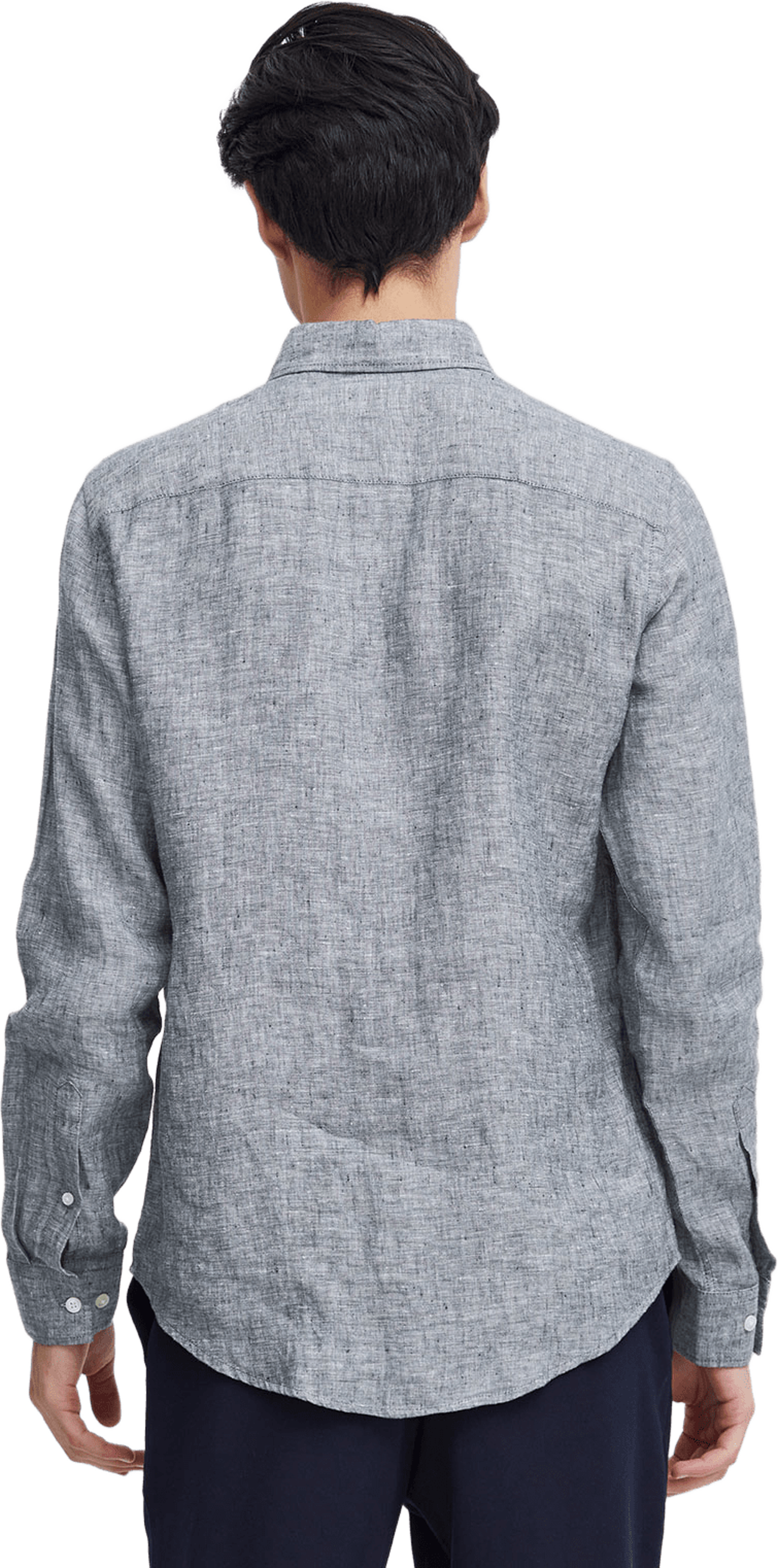 CFANTON BD LS linen shirt Shirt, från Casual Friday, i färgen Navy Blazer. Klicka för att öppna bilden i stort format