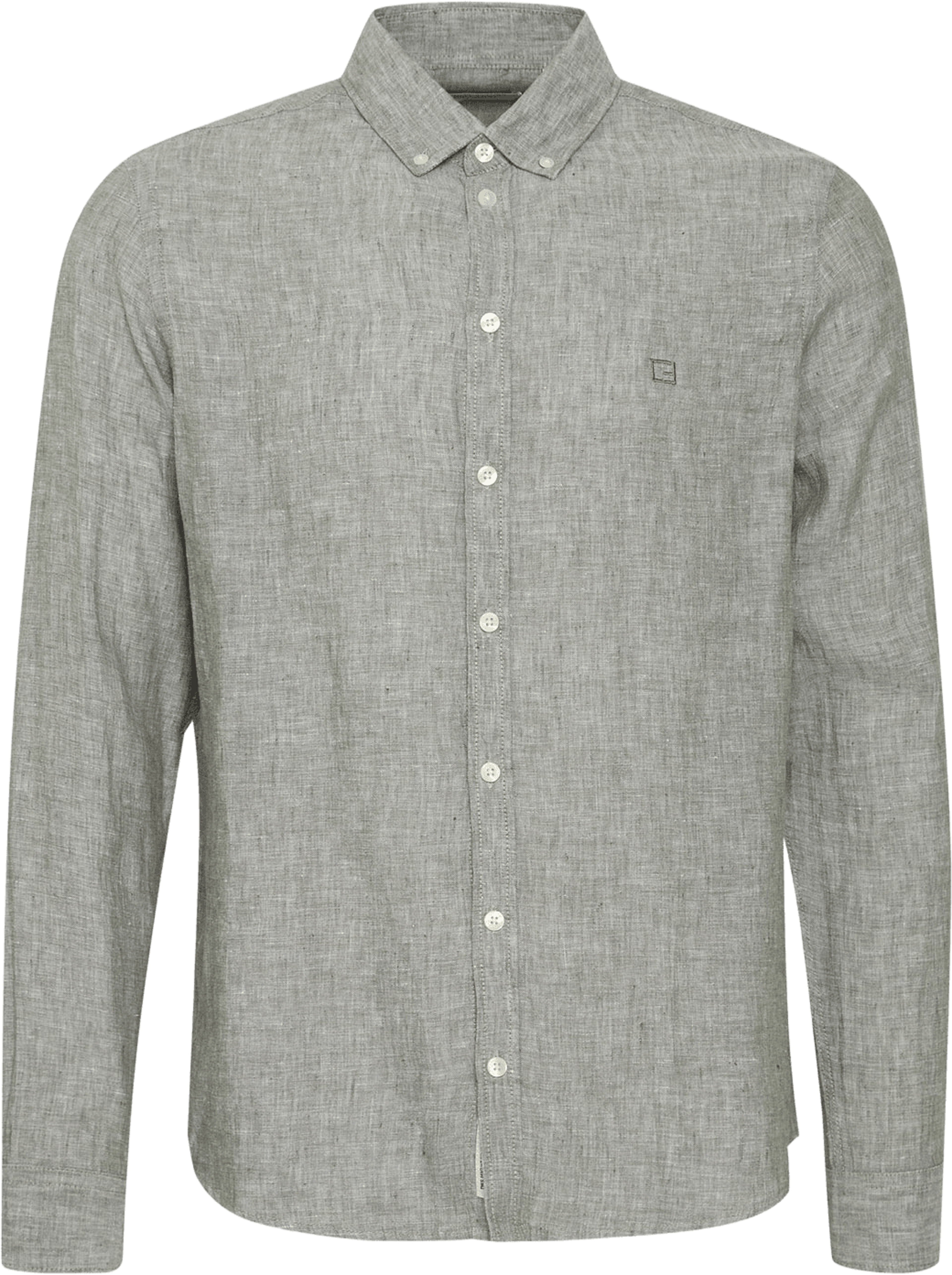 CFANTON BD LS linen shirt Shirt, från Casual Friday, i färgen Agave Green. Klicka för att öppna bilden i stort format