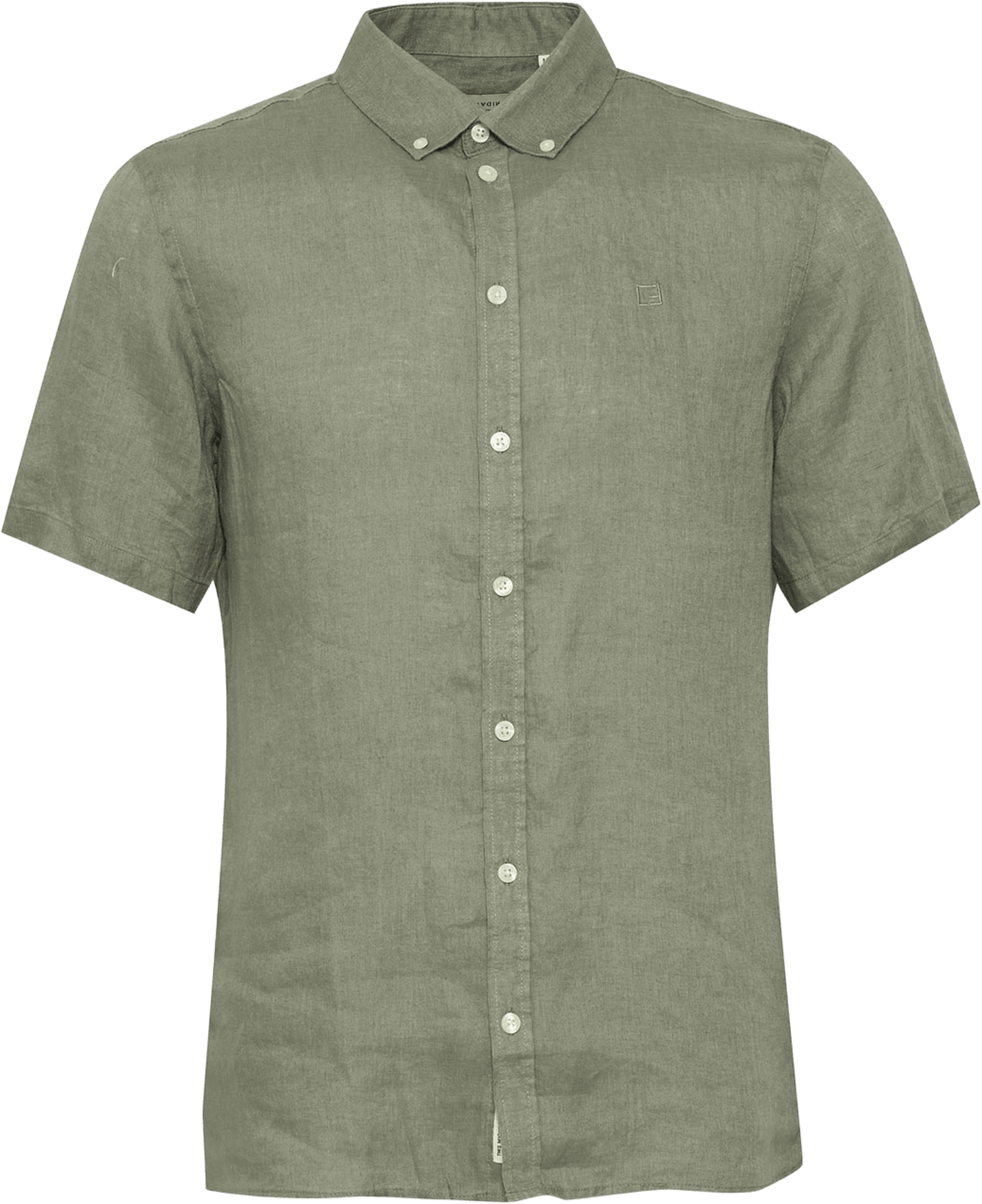 CFANTON 0071 SS 100% linen shirt Shirt, från Casual Friday, i färgen Agave Green. Klicka för att öppna bilden i stort format