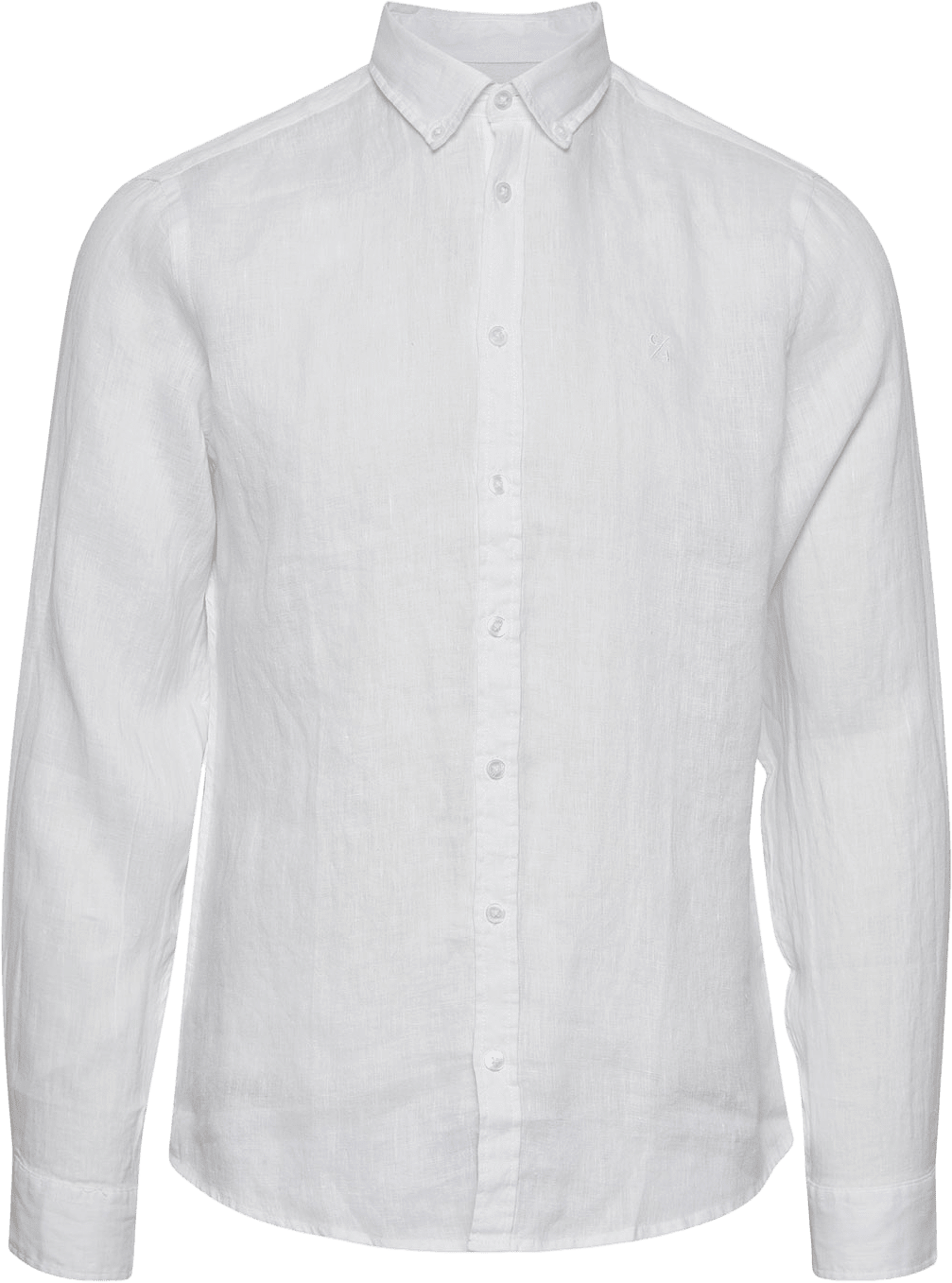 CFANTON BD LS linen shirt Shirt, från Casual Friday, i färgen Bright White. Klicka för att öppna bilden i stort format