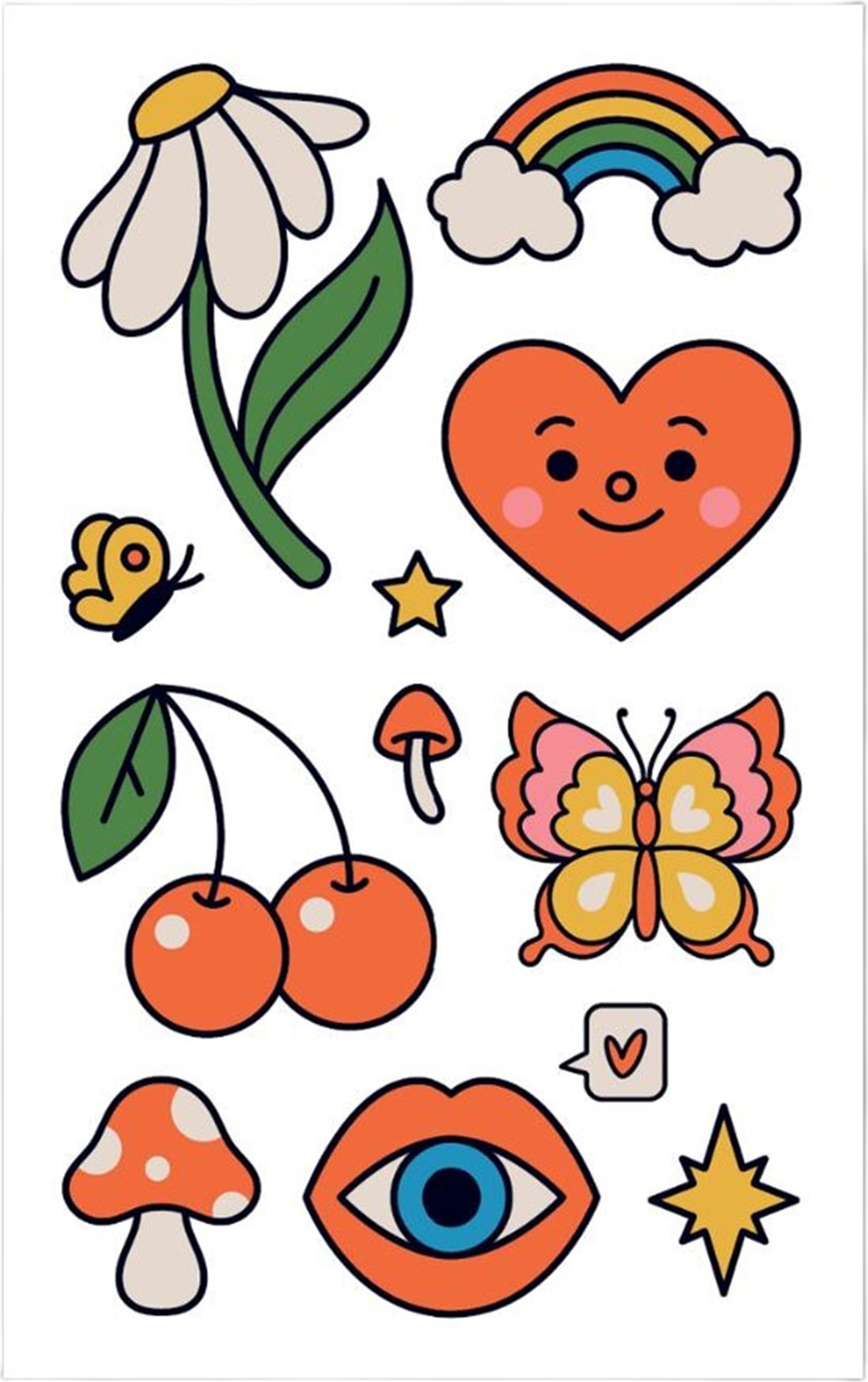 ICONS, Tillfälliga tatueringar