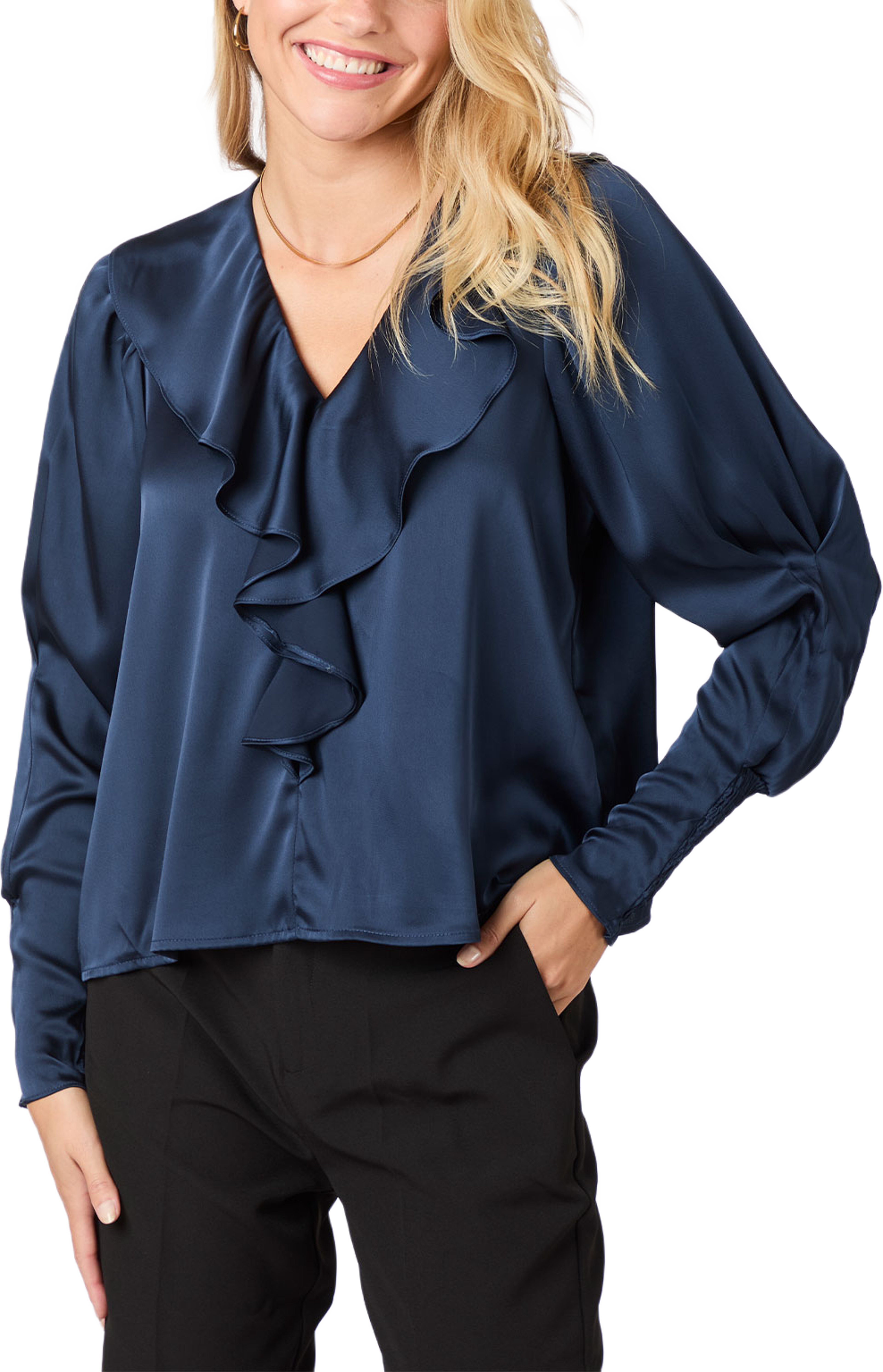 Sandie Sateen Blouse