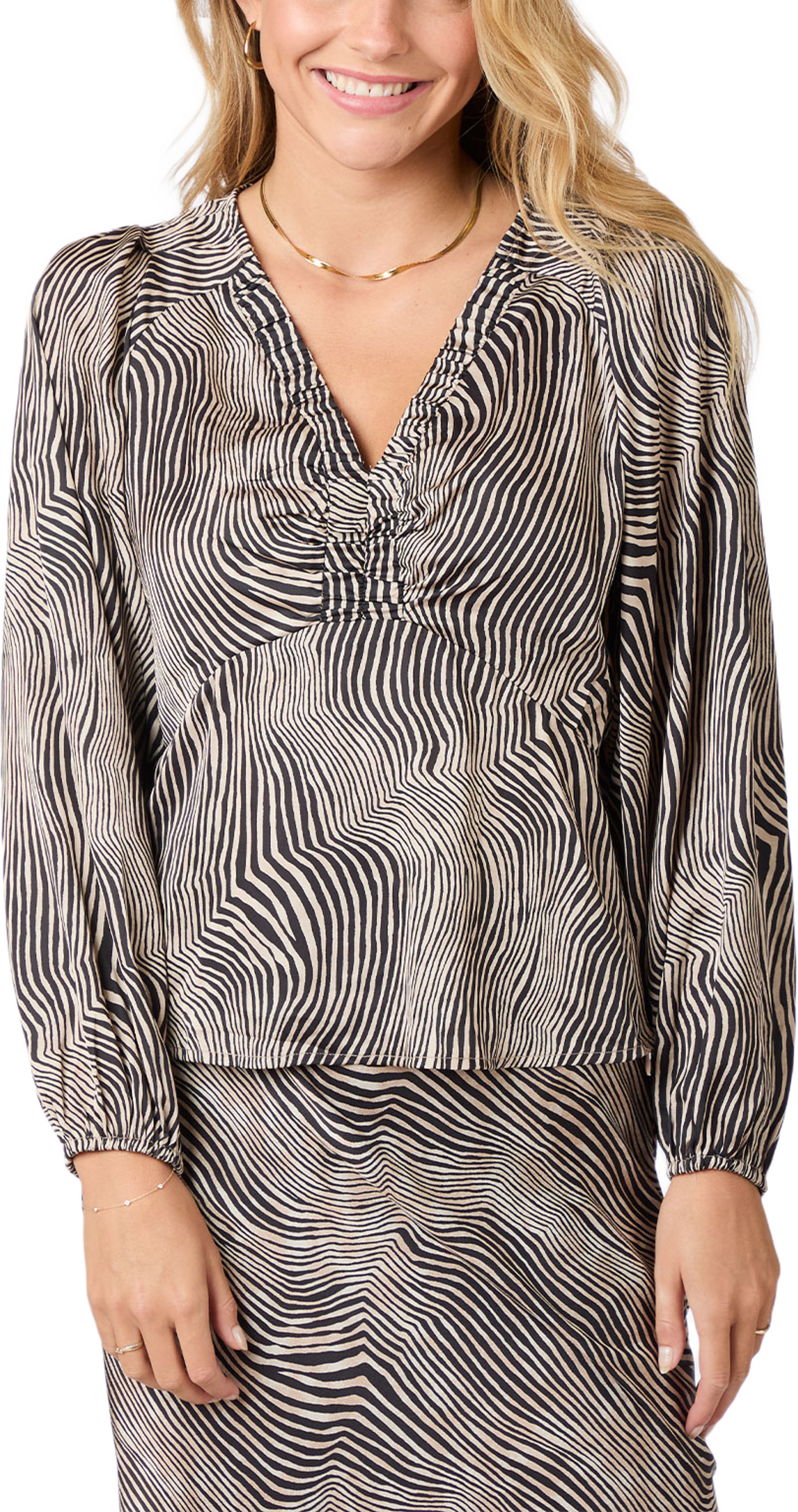 Istana Heavy Sateen Blouse