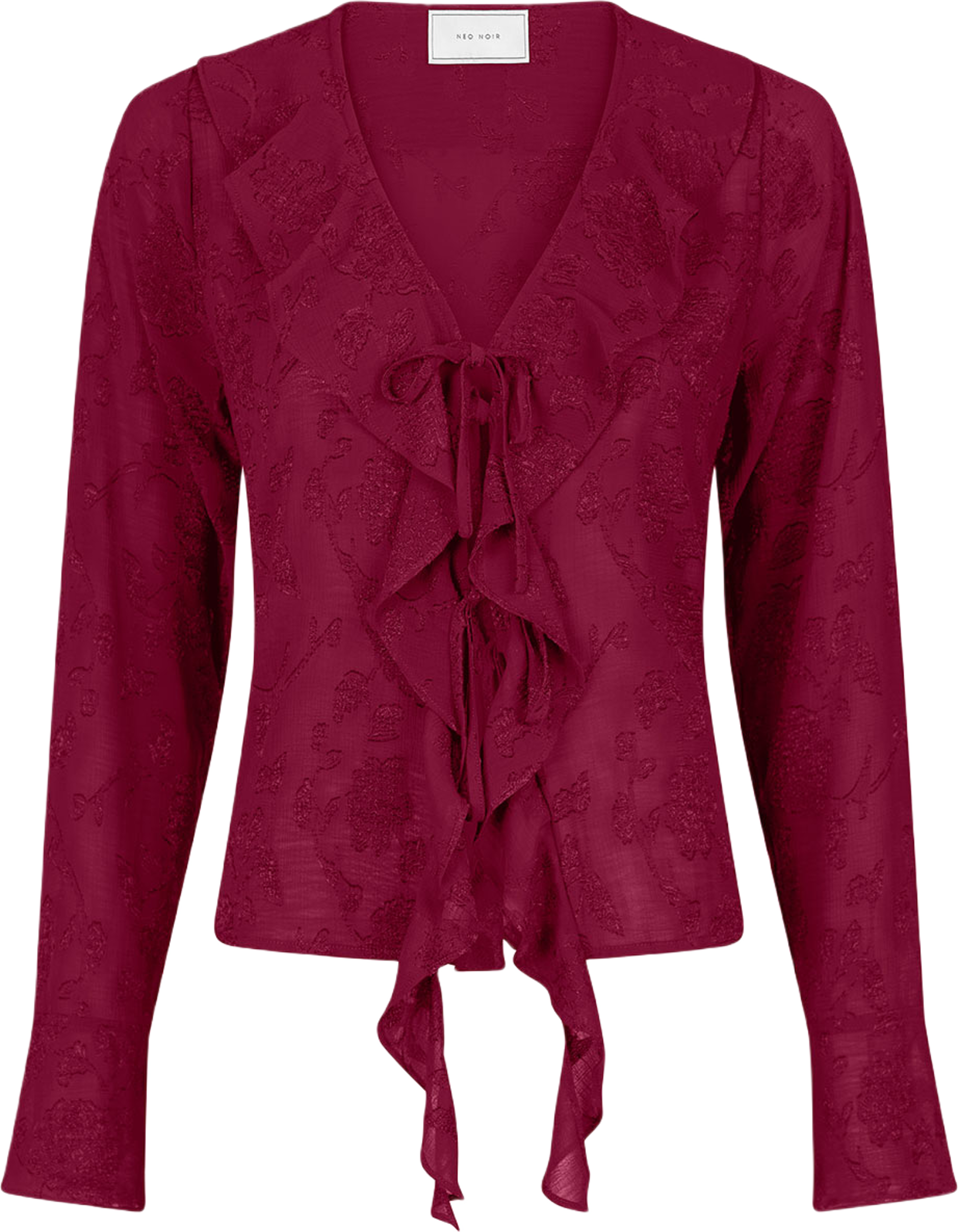 Anika Burnout Blouse