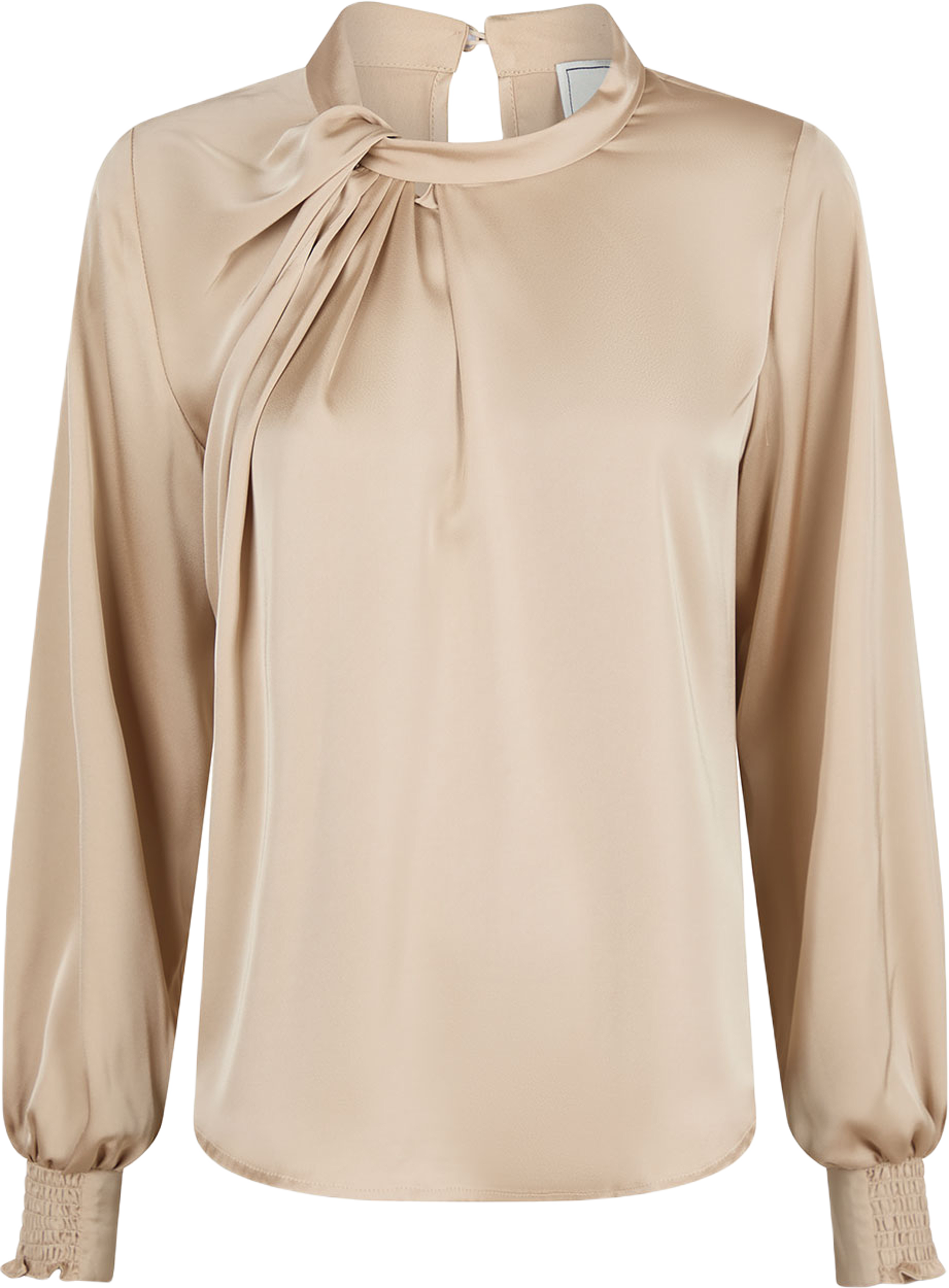 Fairy Drapy Satin Blouse