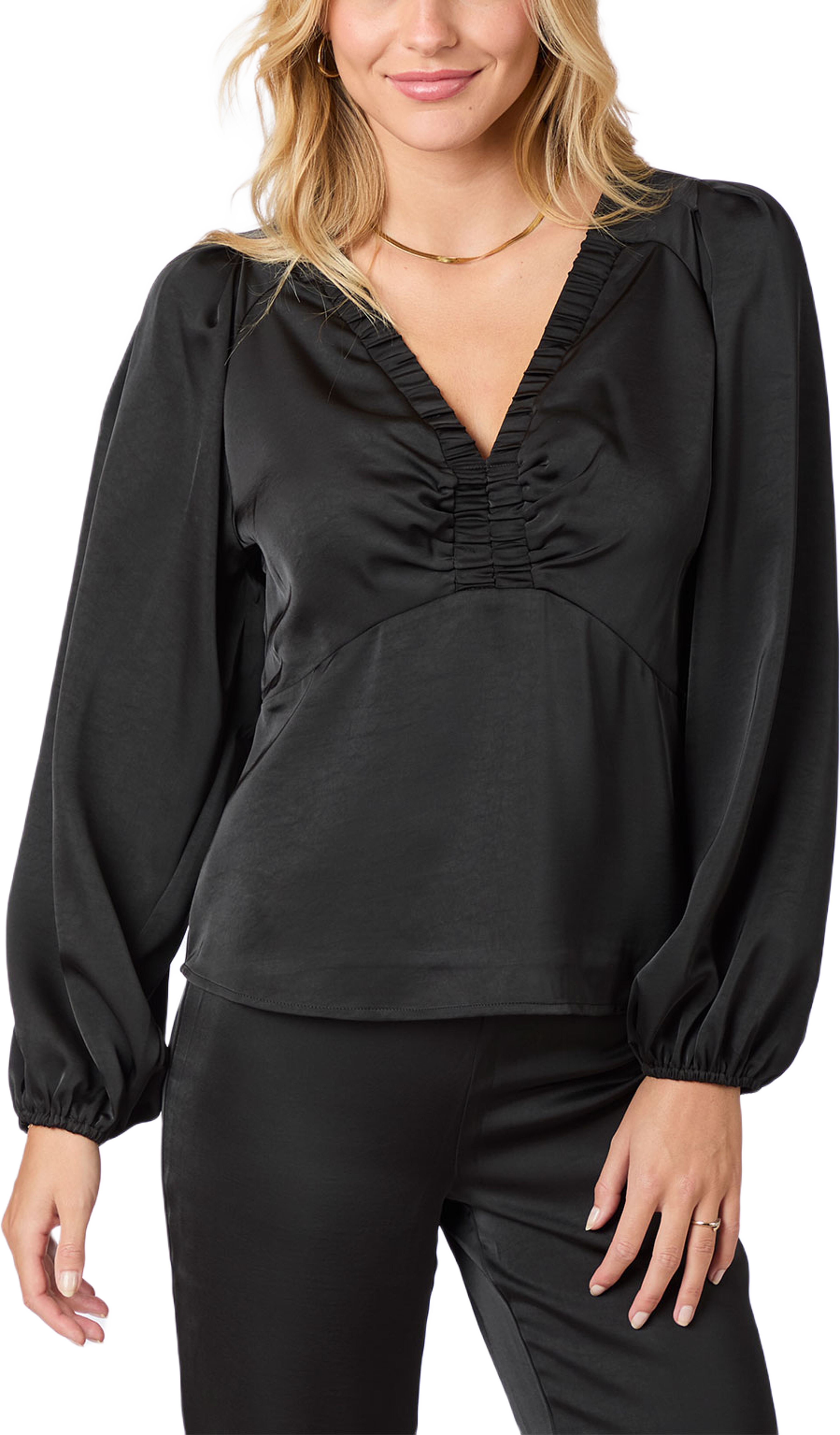 Istana Heavy Sateen Blouse