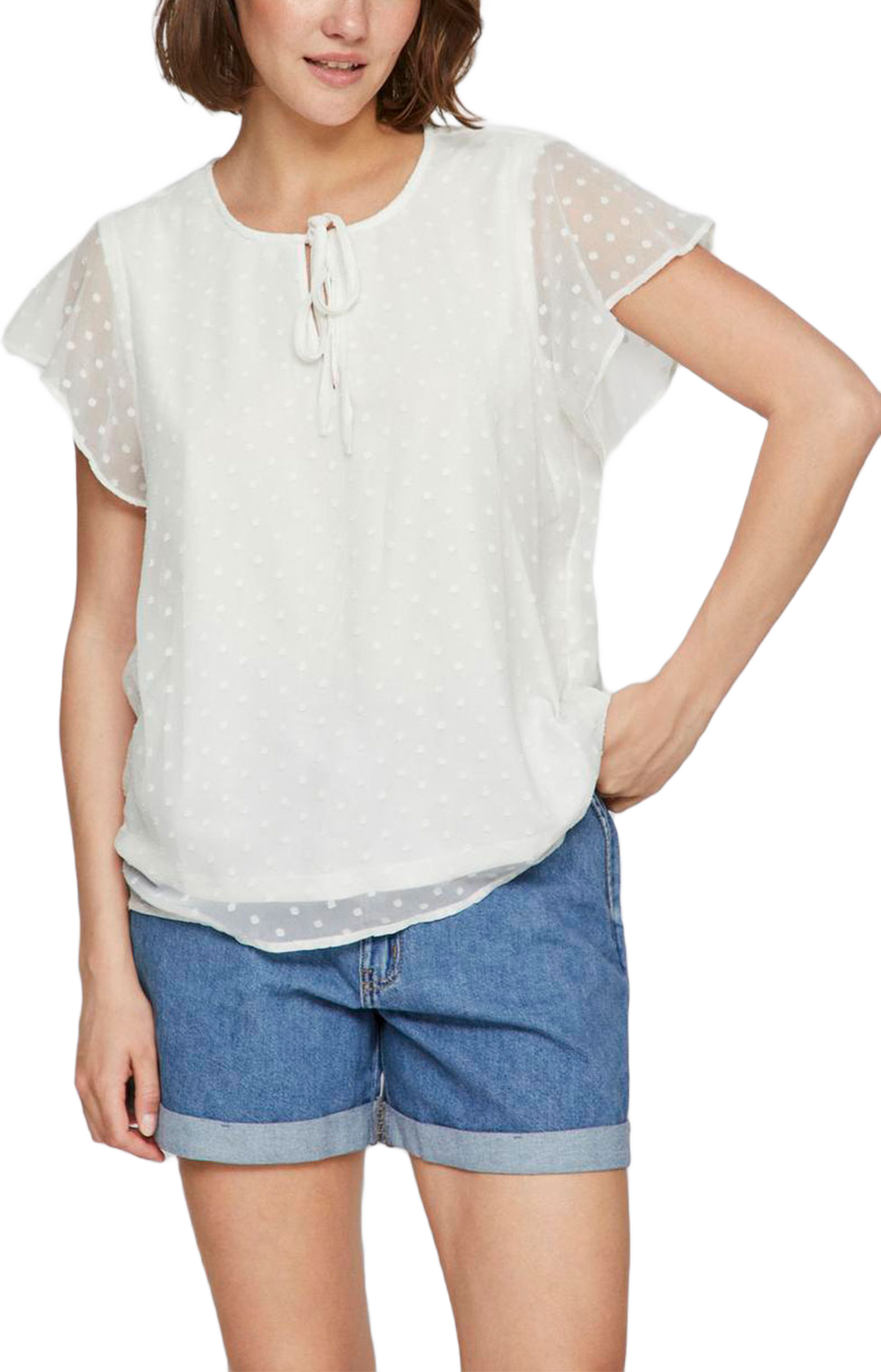 VIEDEE V-NECK TOP
