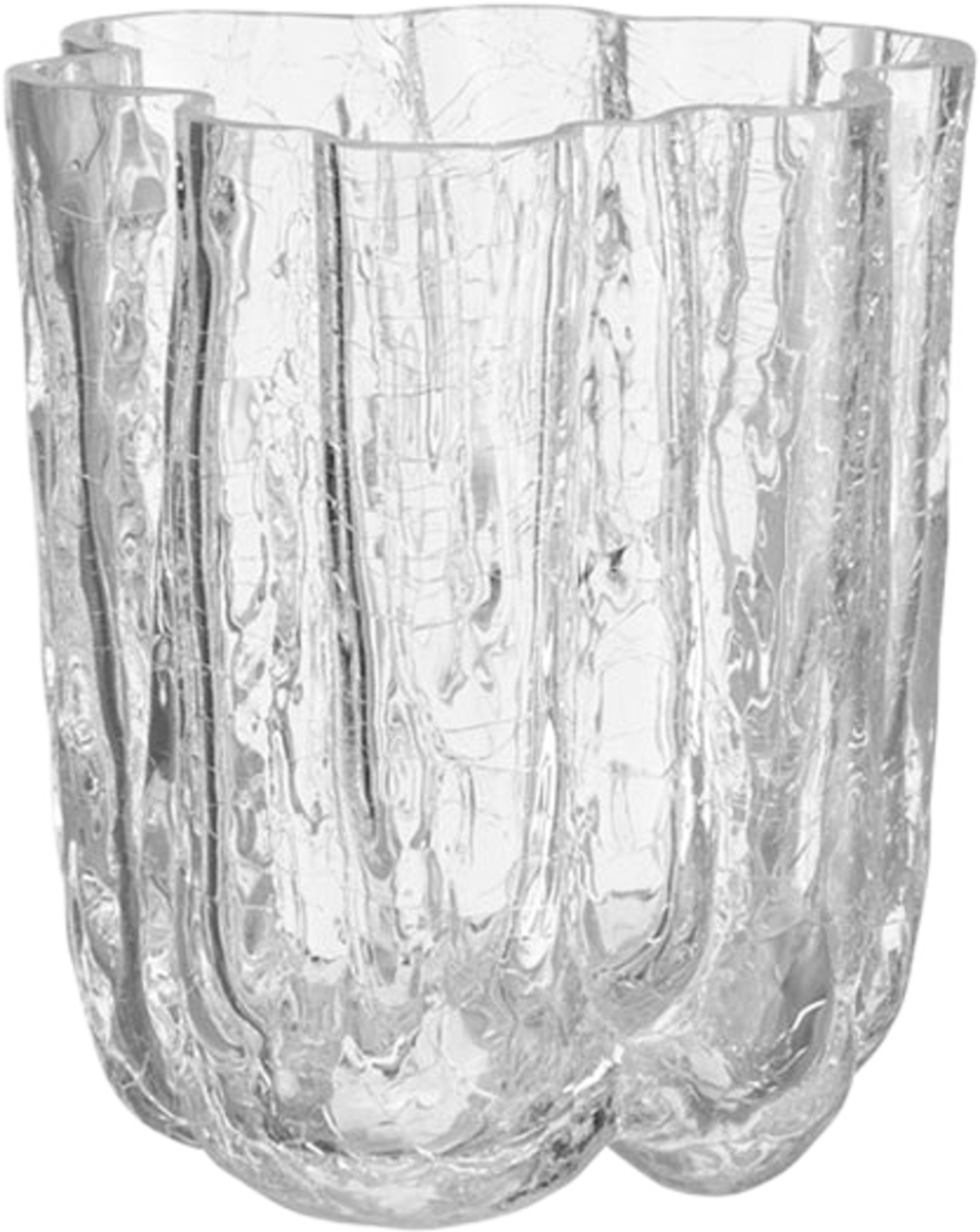 Crackle Vase 121mm