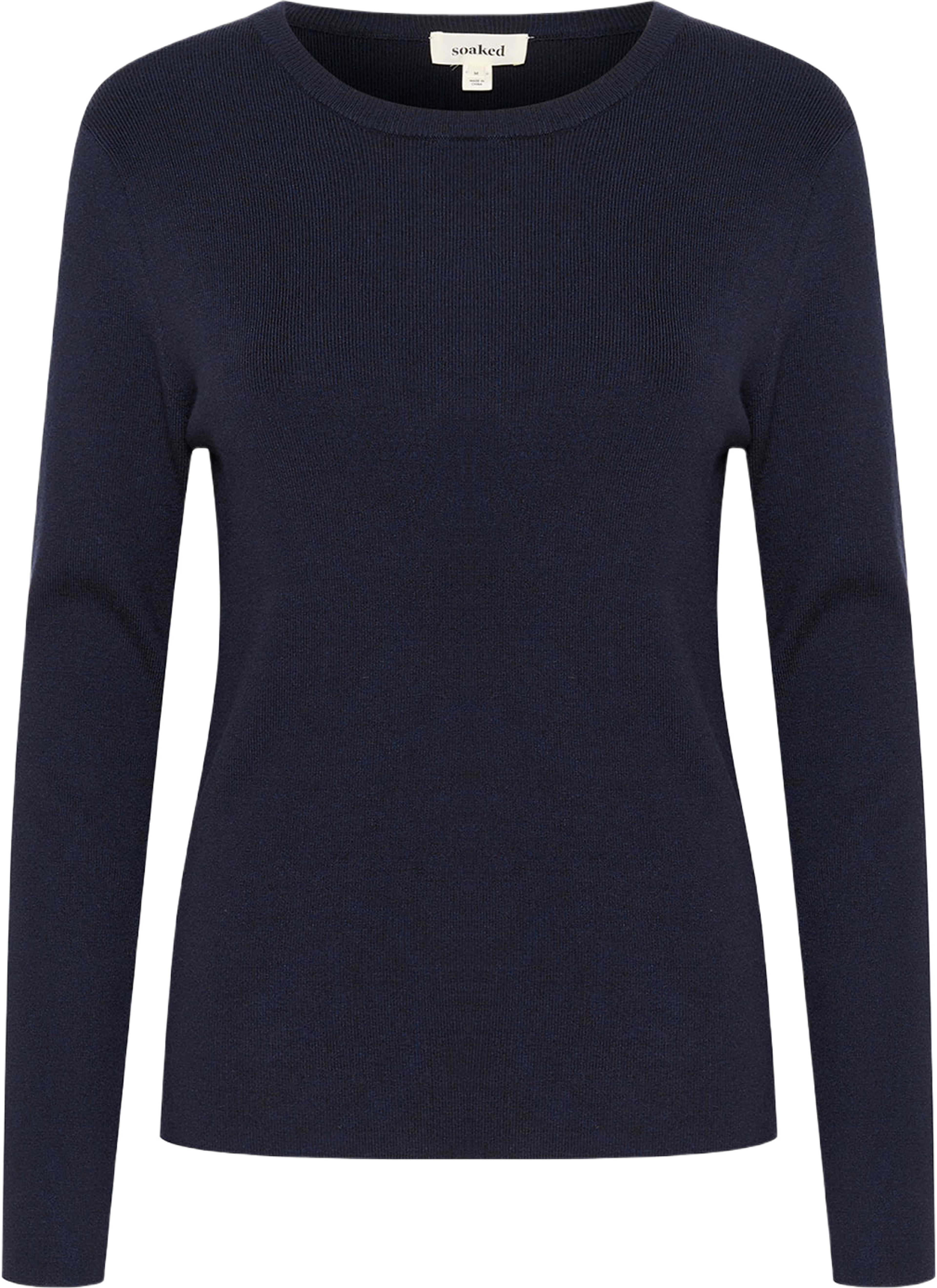 SLPina Pullover, från Soaked In Luxury, i färgen Night Sky. Klicka för att öppna bilden i stort format