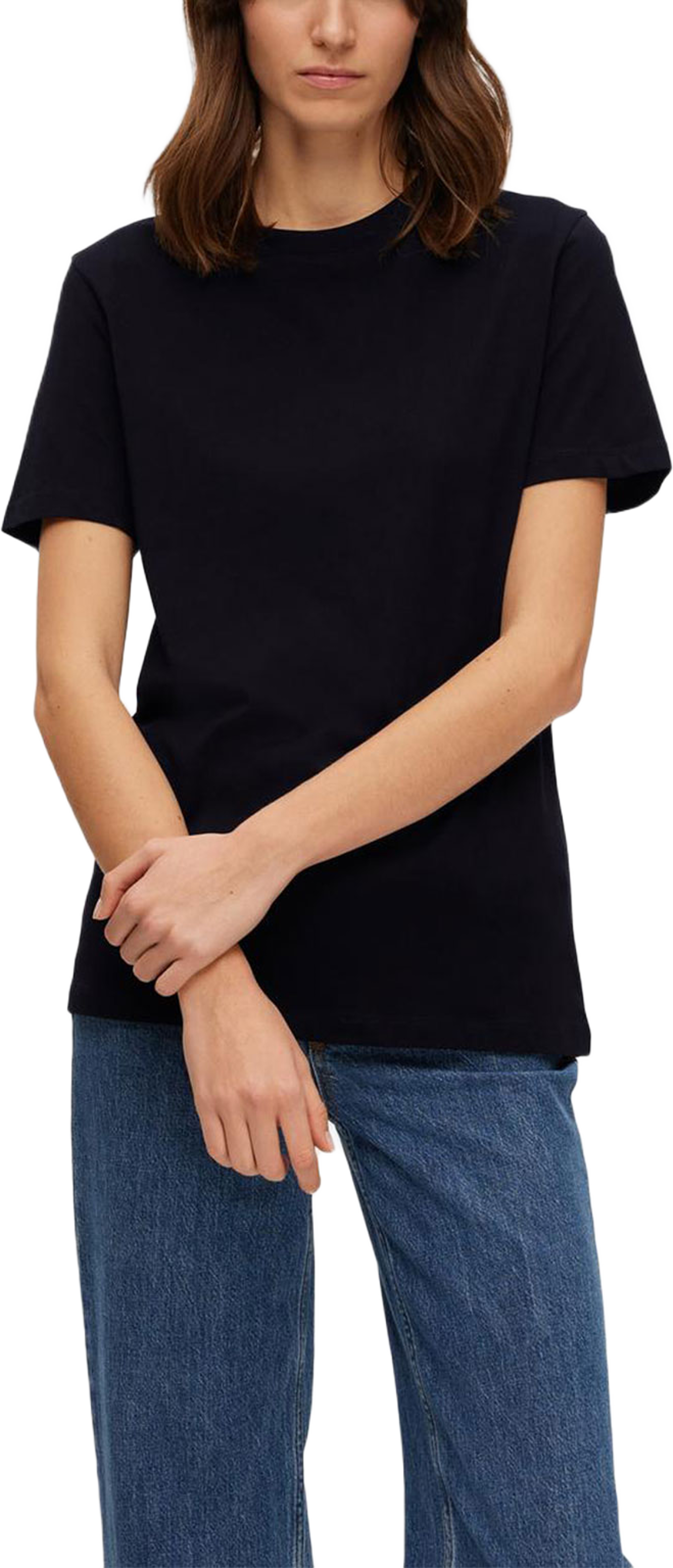Slfmyessential Ss O-Neck Tee
