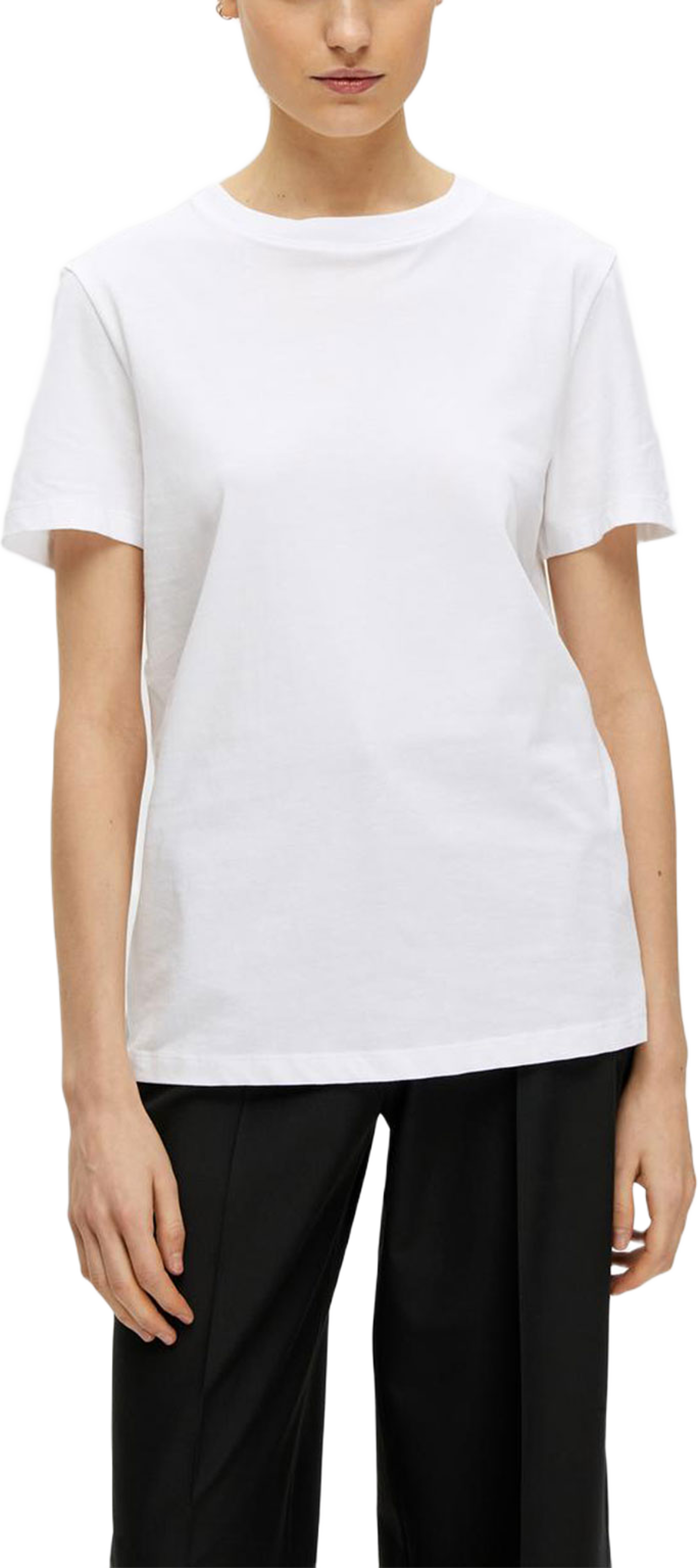 Slfmyessential Ss O-Neck Tee