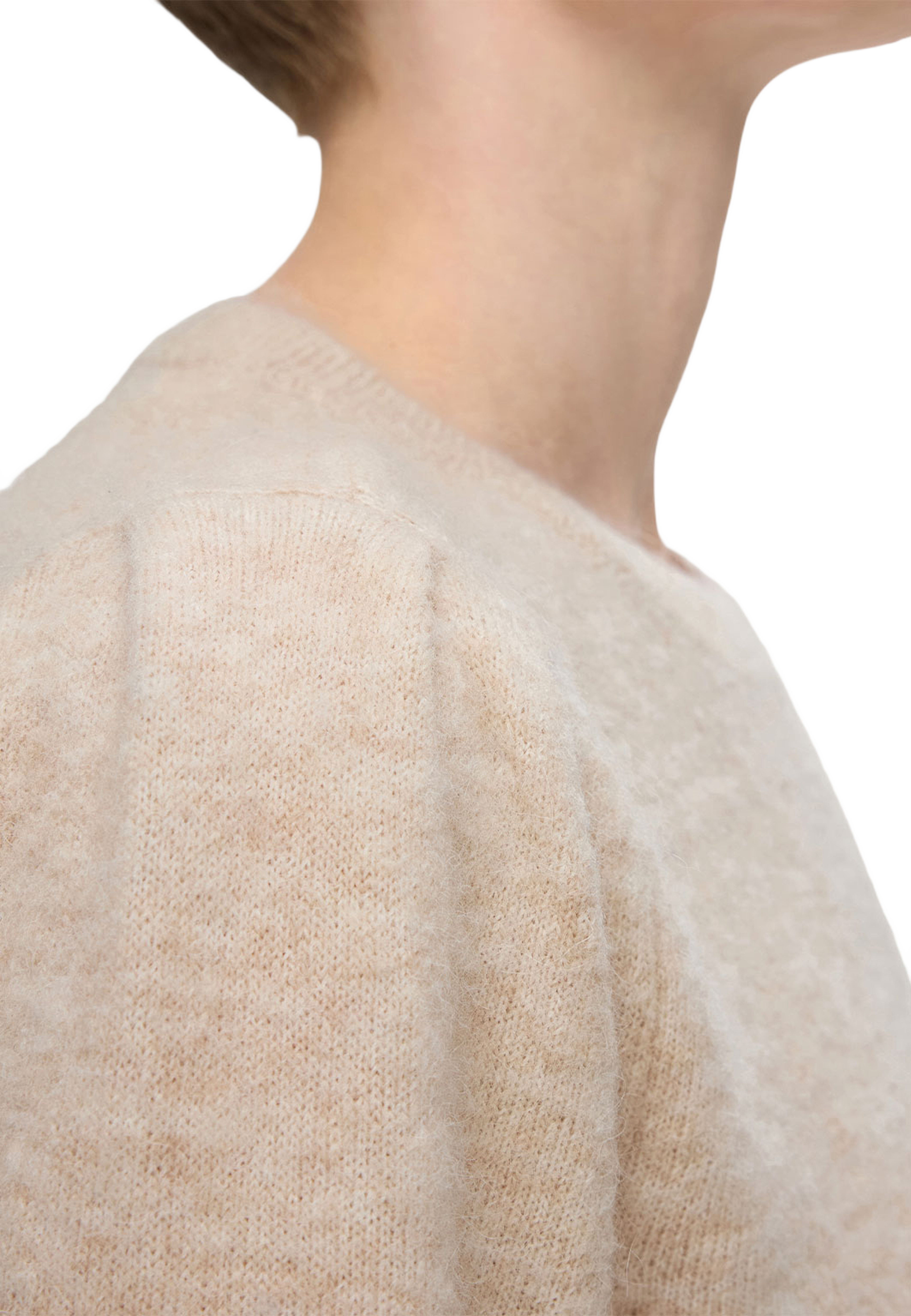 Slflulu Ss Open Back Knit O-Neck
