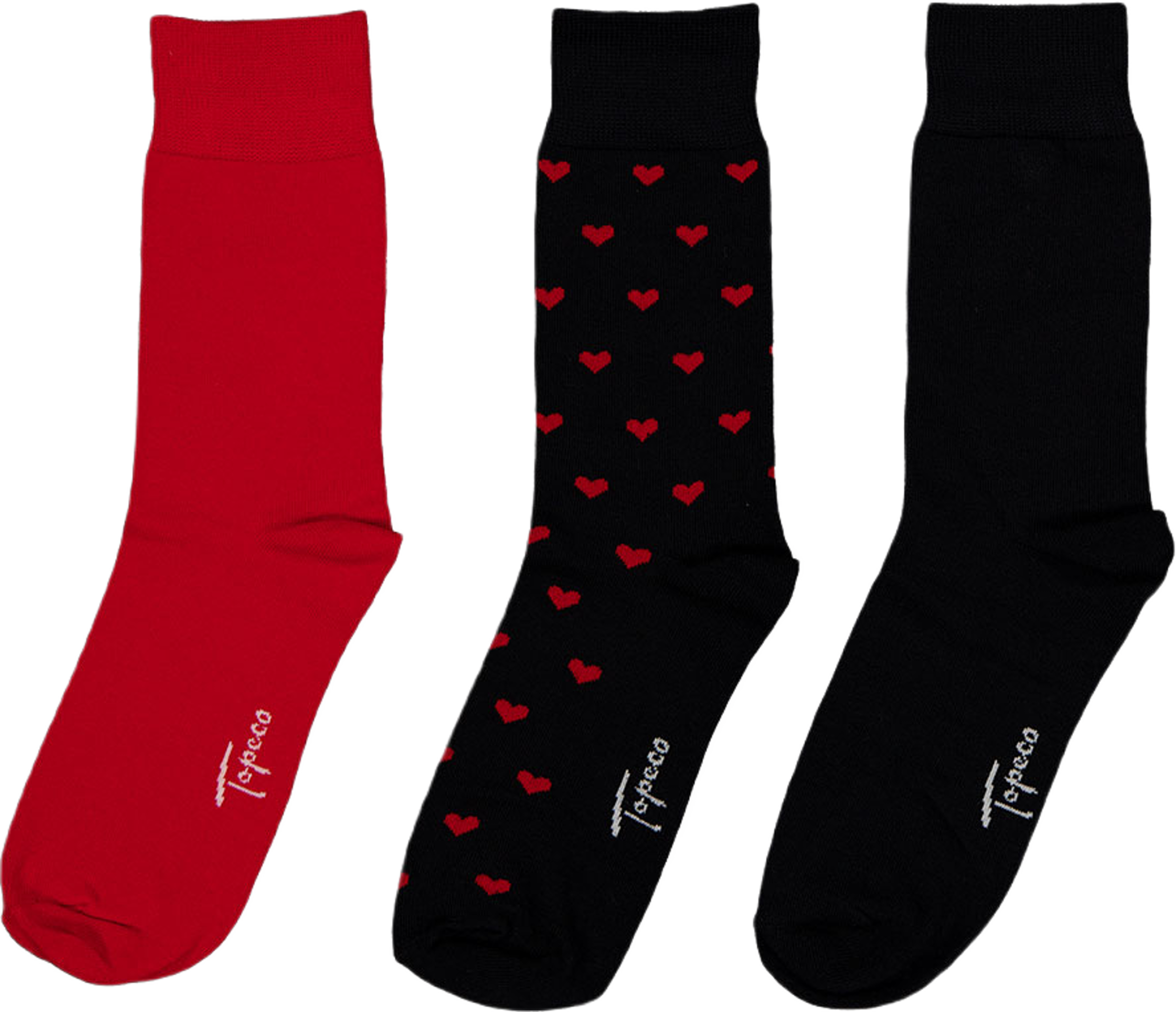 3-Pack Socks Valentine Box