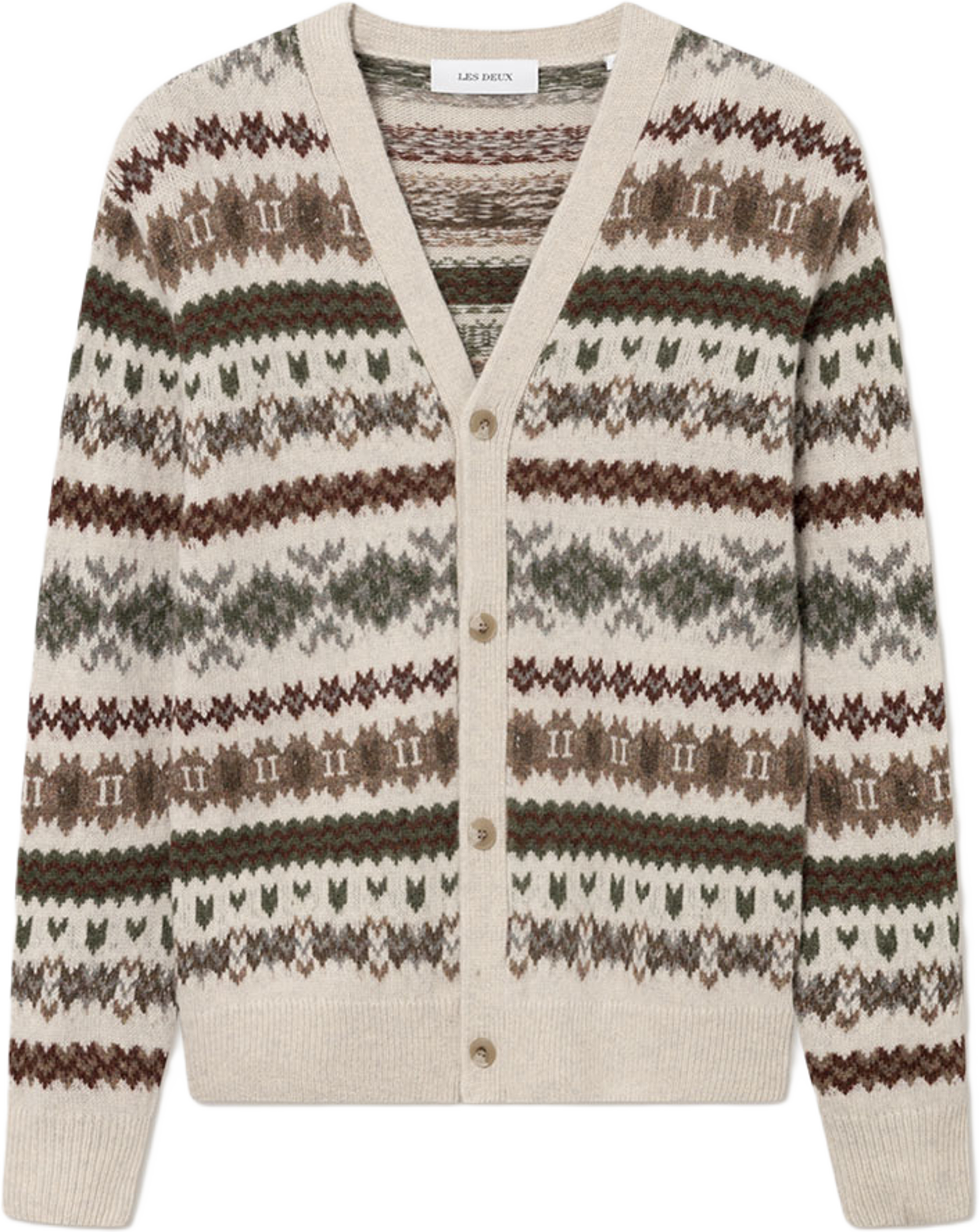 Hordur Fair Isle Cardigan