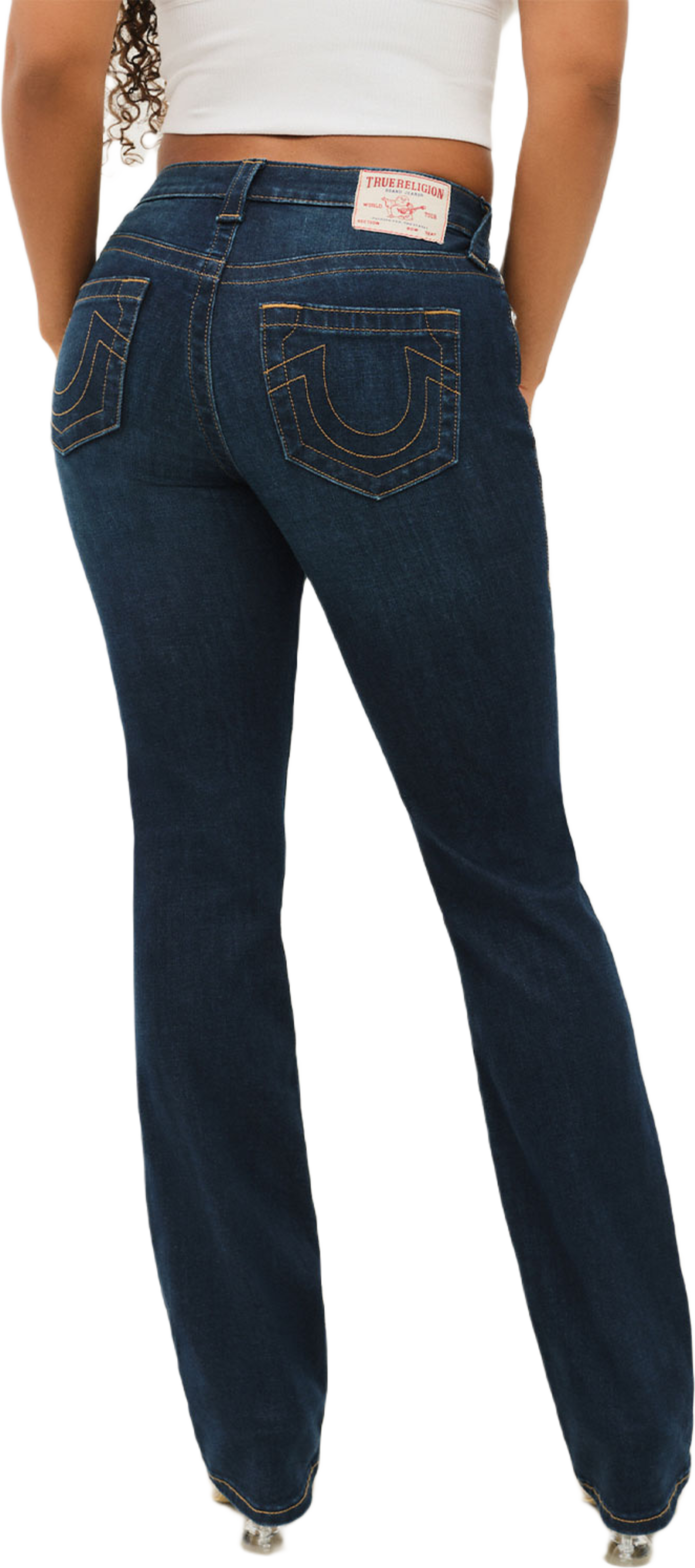 Billie Mid Rise Straight Jeans