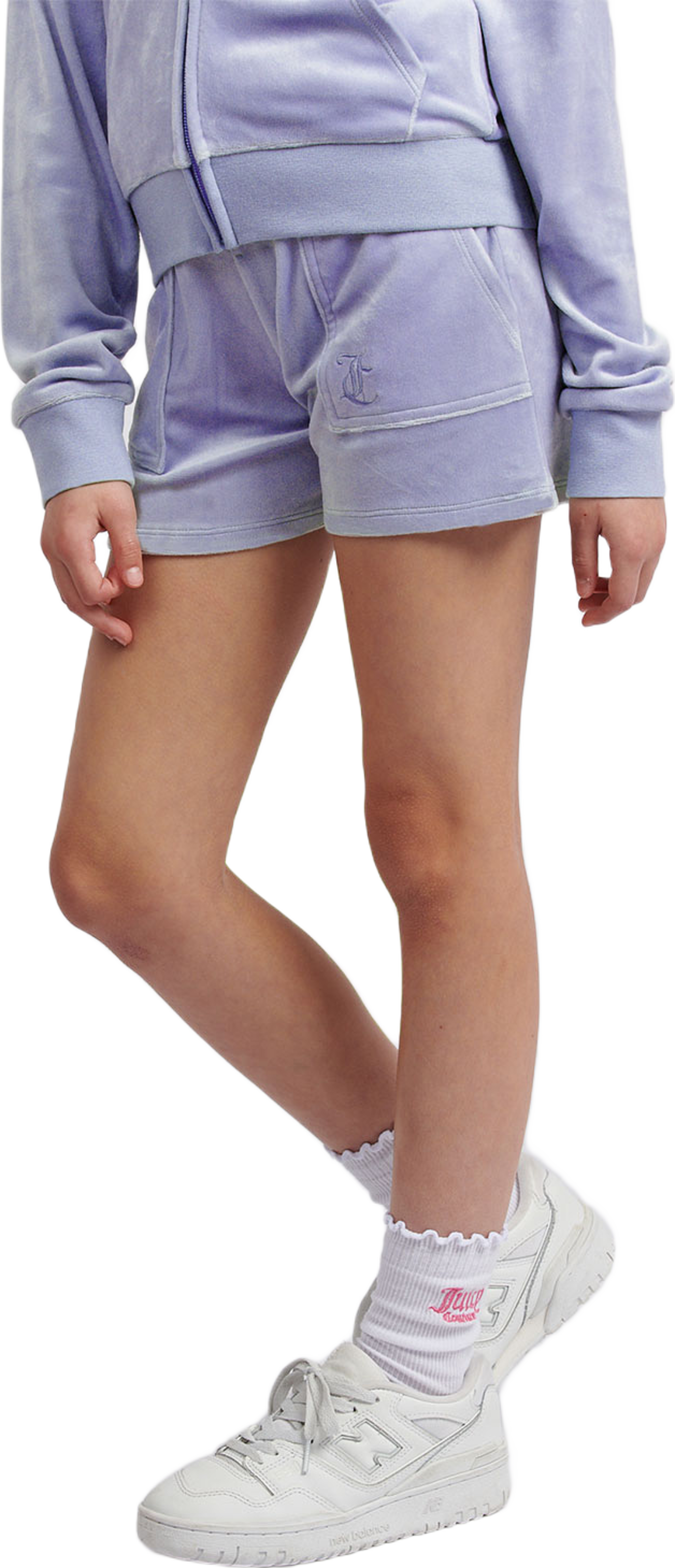 Shorts Tonal Embro Velour Short