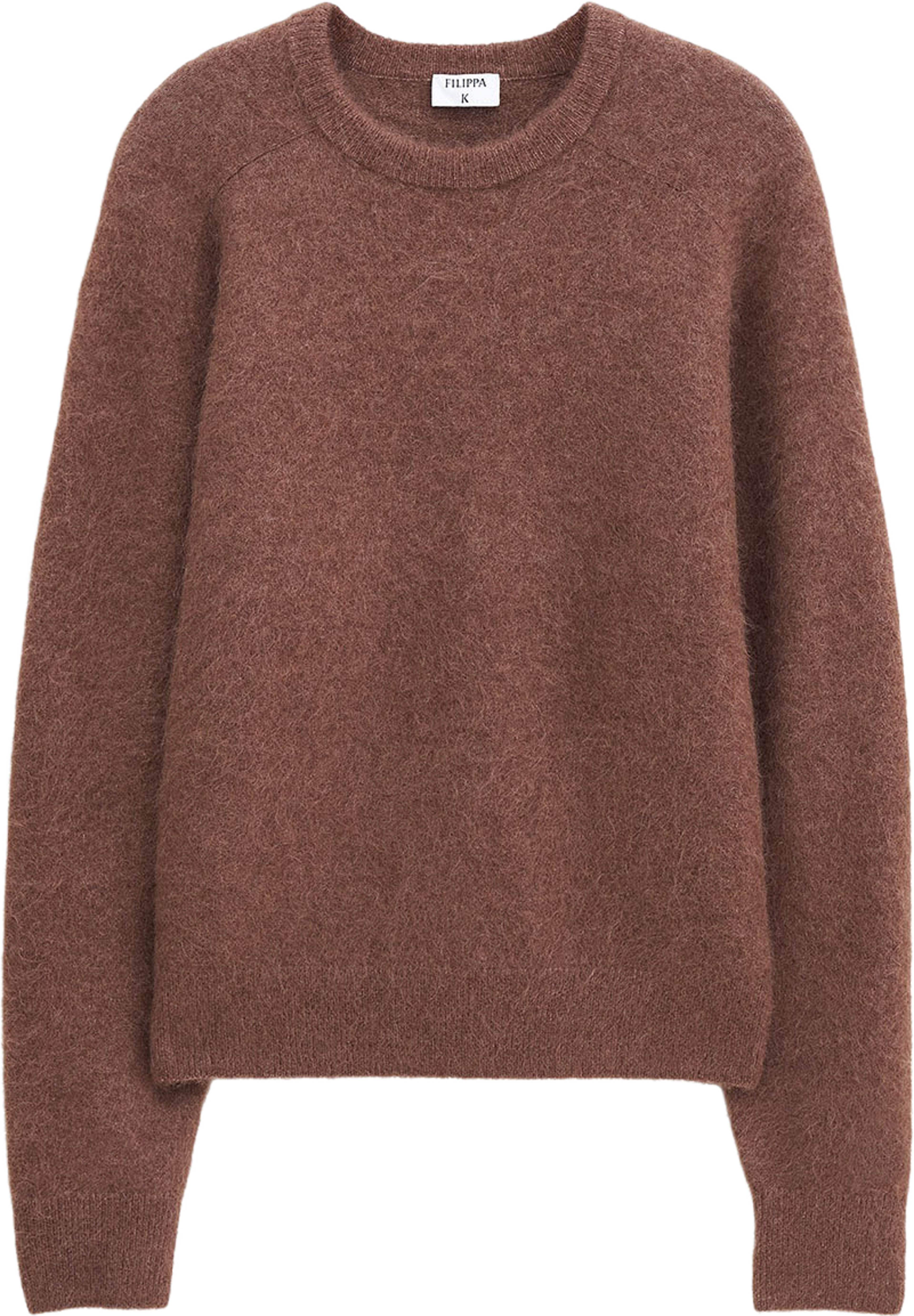 Fluffy Hammer Sleeve Sweater
